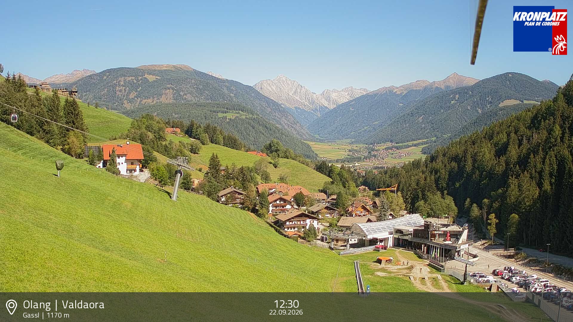 Archiv Foto Webcam Olang - Gassl, Ferienregion Kronplatz