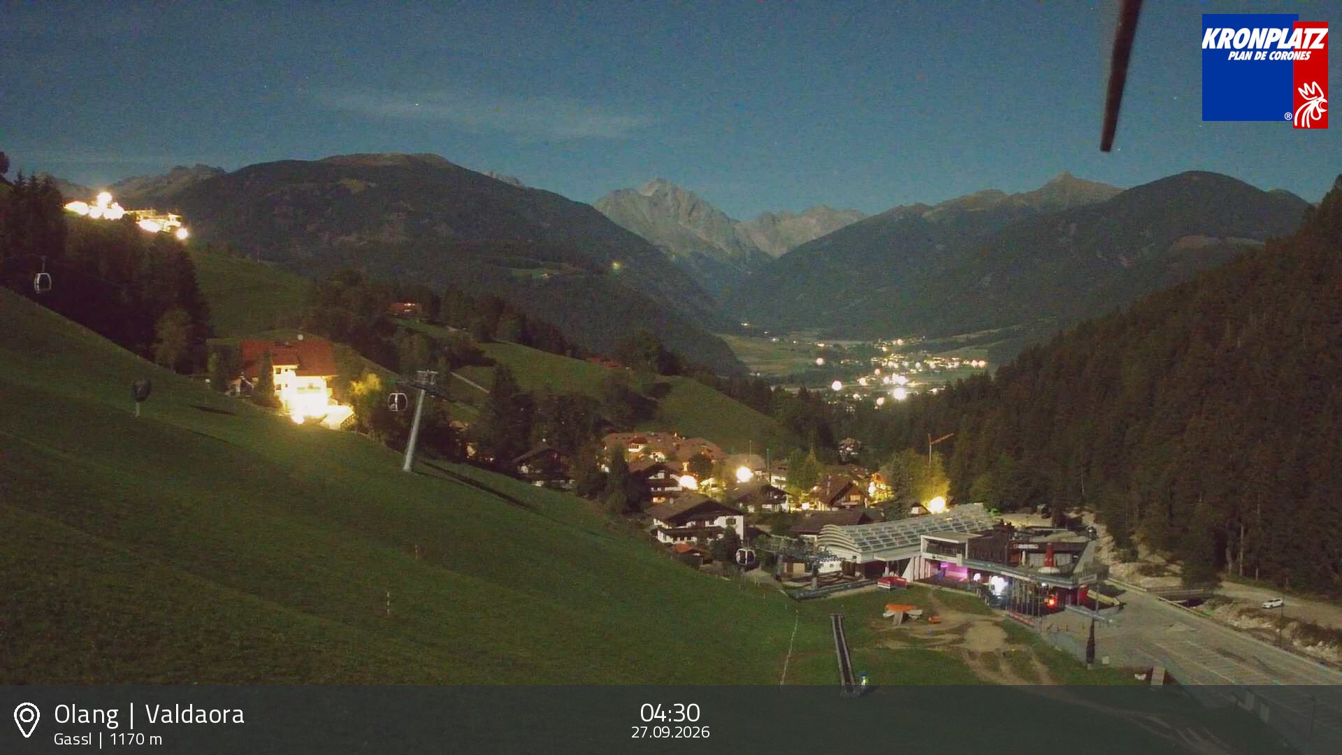 Archiv Foto Webcam Olang - Gassl, Ferienregion Kronplatz