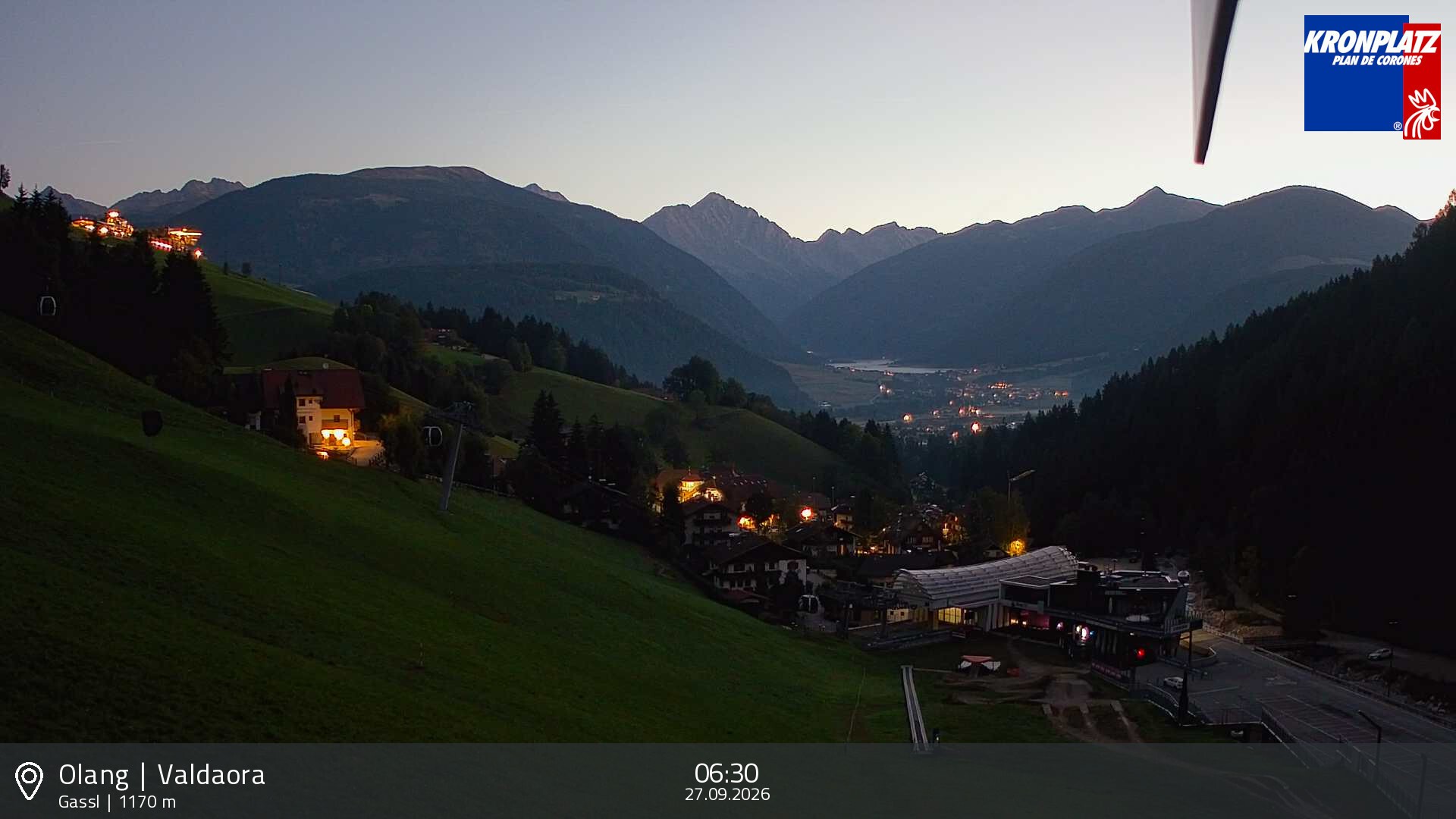 Archiv Foto Webcam Olang - Gassl, Ferienregion Kronplatz