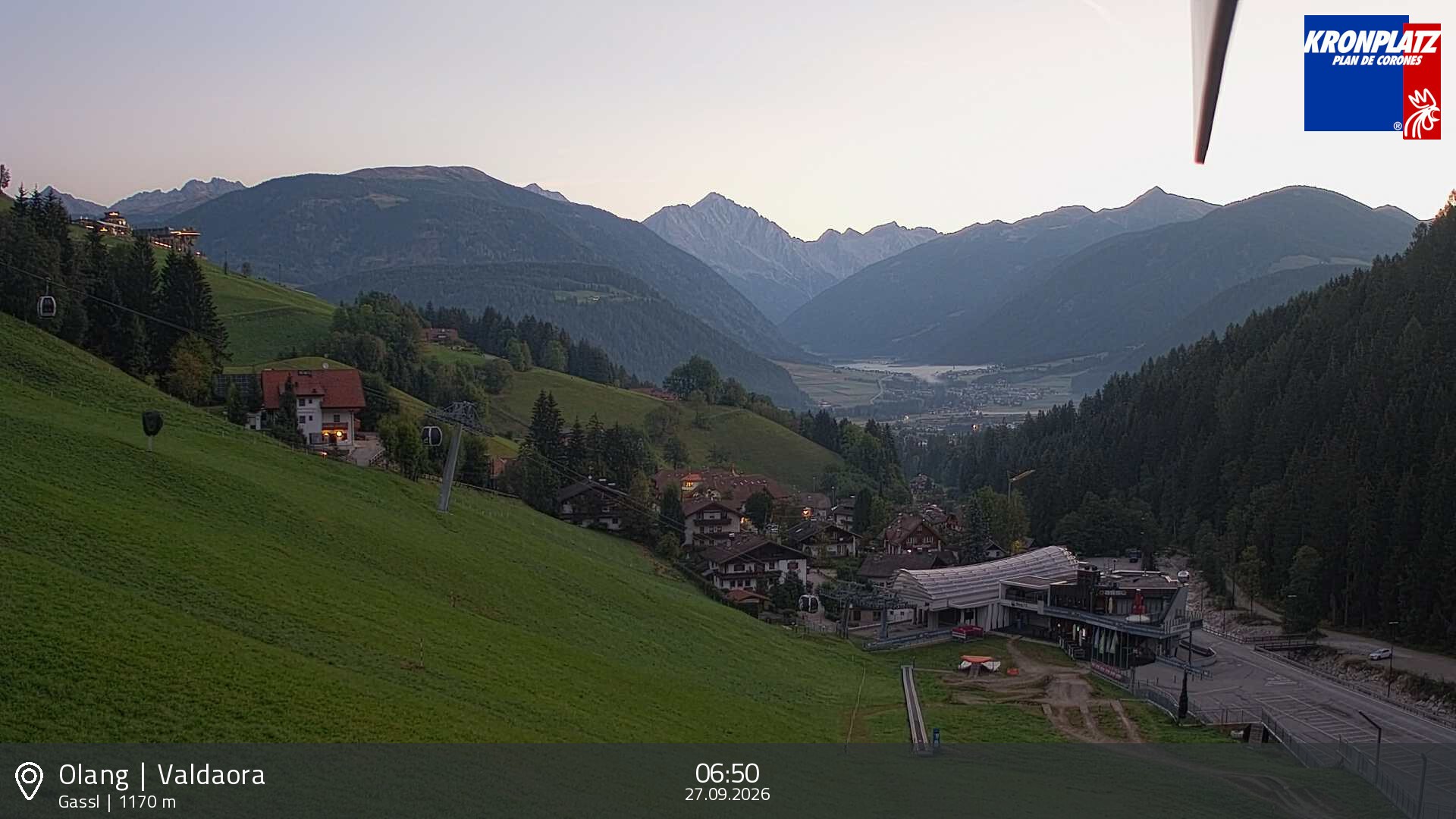 Archiv Foto Webcam Olang - Gassl, Ferienregion Kronplatz