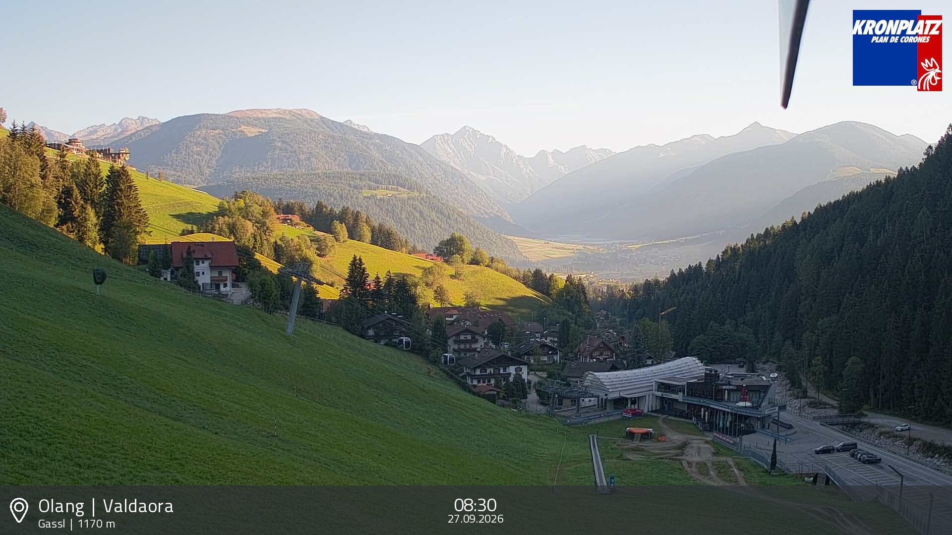 Archiv Foto Webcam Olang - Gassl, Ferienregion Kronplatz