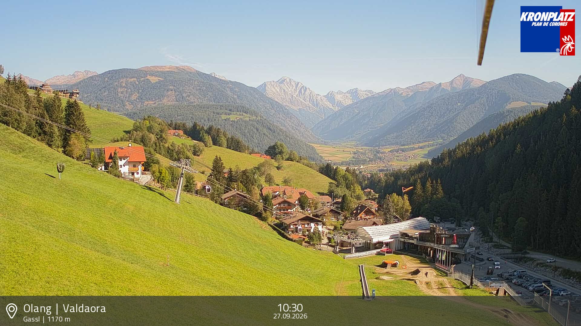 Archiv Foto Webcam Olang - Gassl, Ferienregion Kronplatz