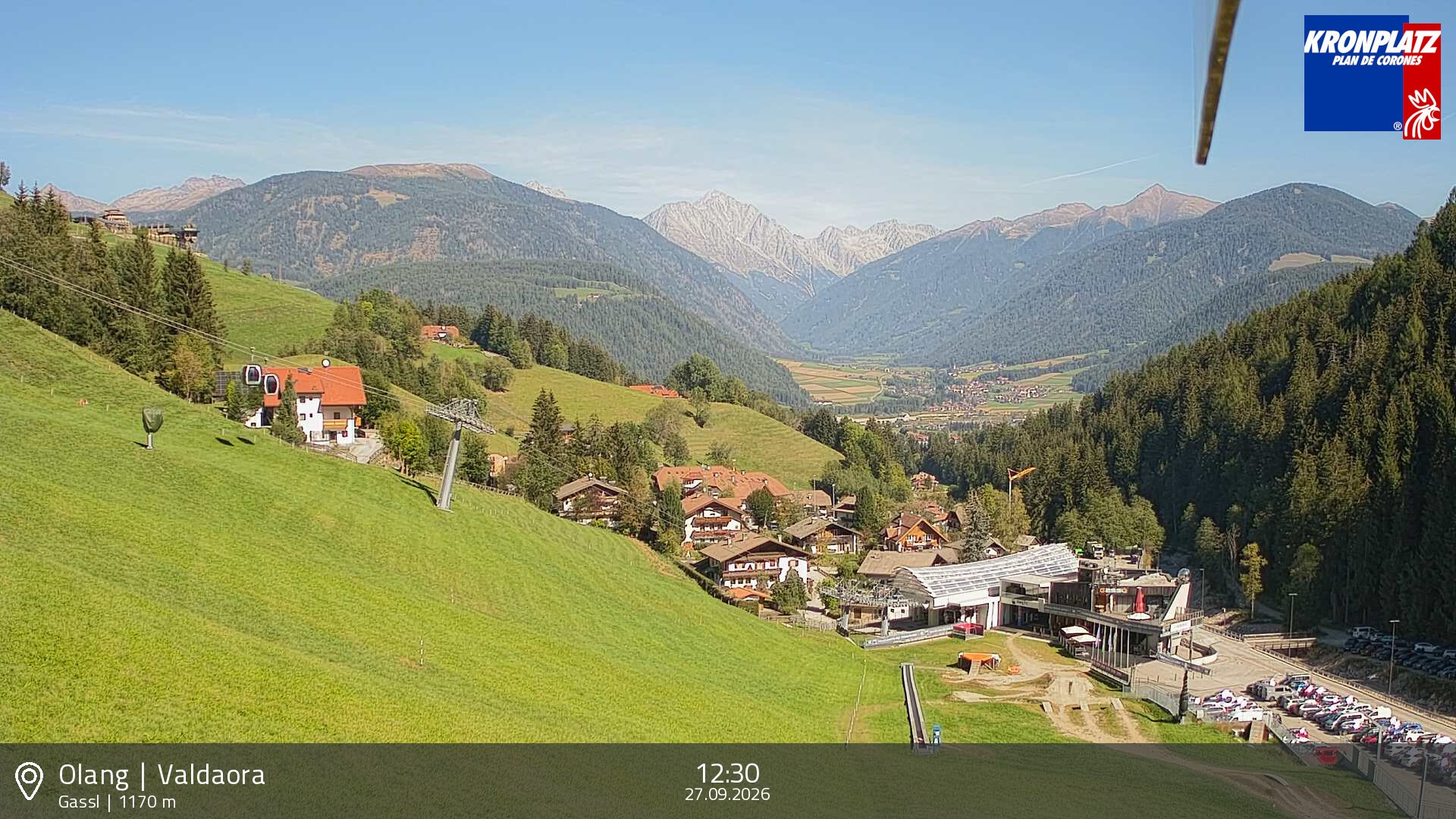 Archiv Foto Webcam Olang - Gassl, Ferienregion Kronplatz