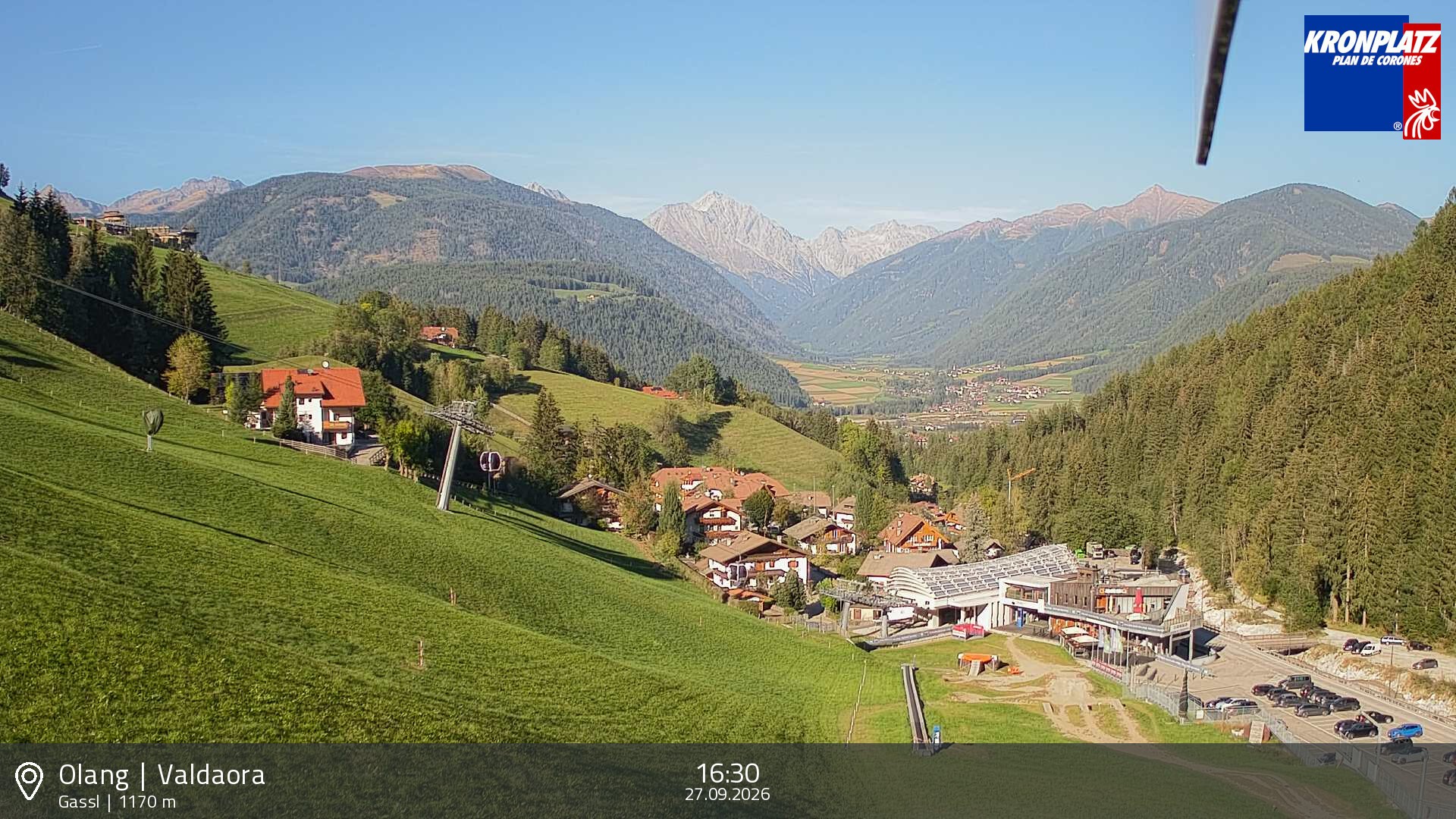 Archiv Foto Webcam Olang - Gassl, Ferienregion Kronplatz