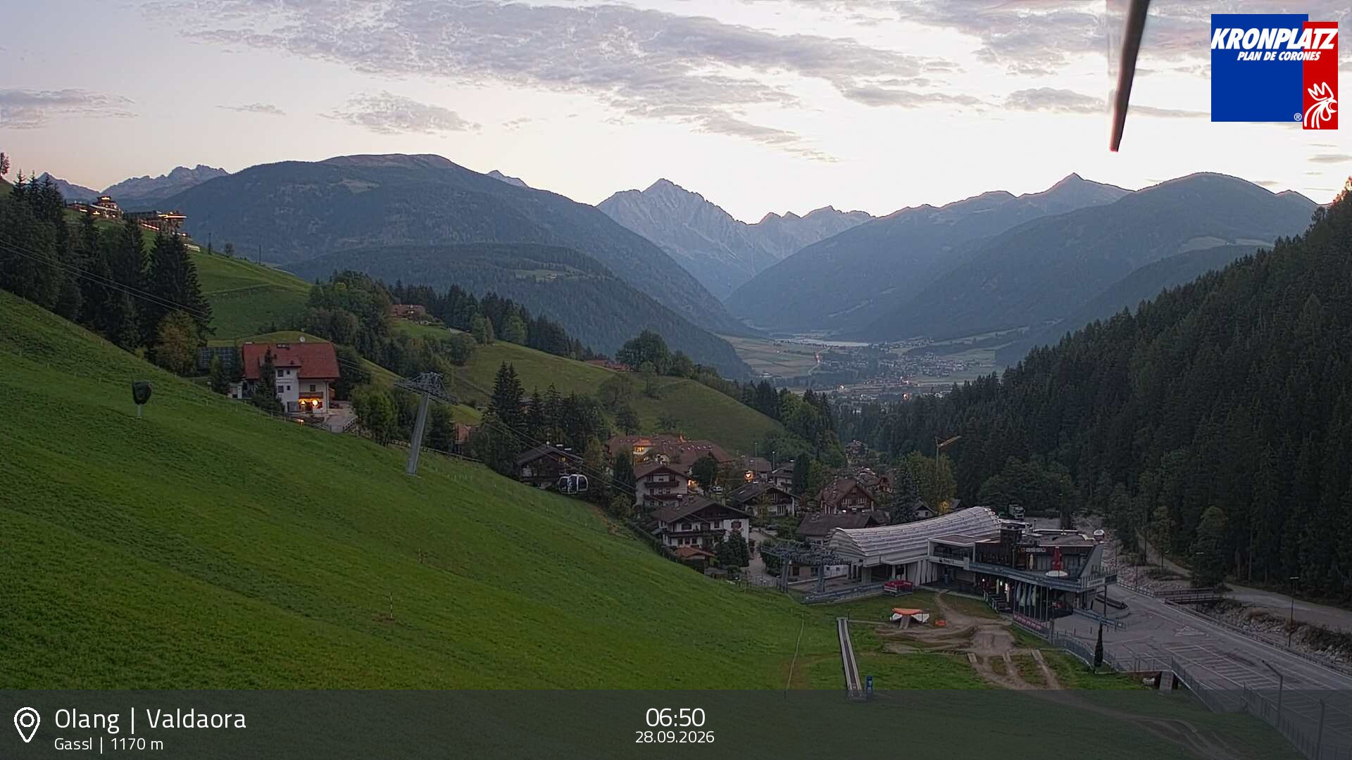 Archiv Foto Webcam Olang - Gassl, Ferienregion Kronplatz