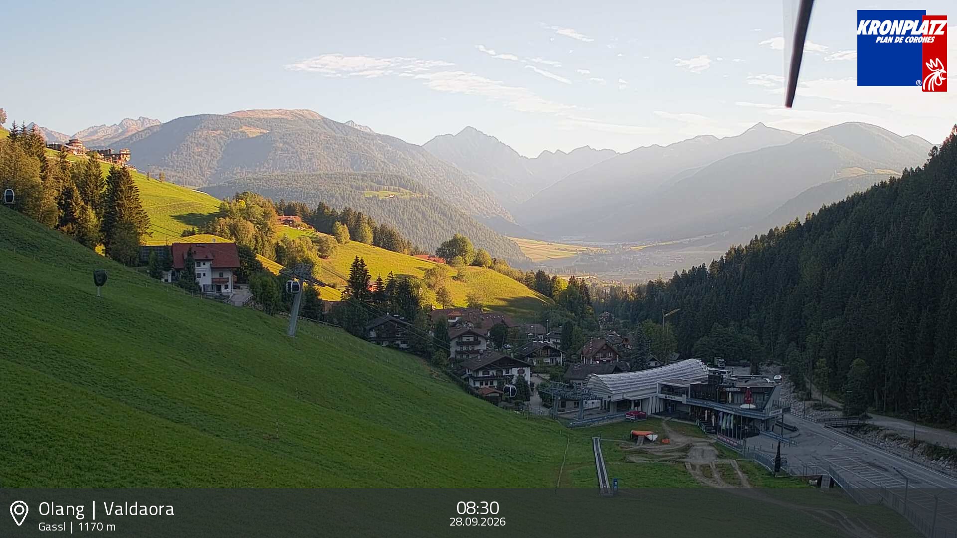 Archiv Foto Webcam Olang - Gassl, Ferienregion Kronplatz