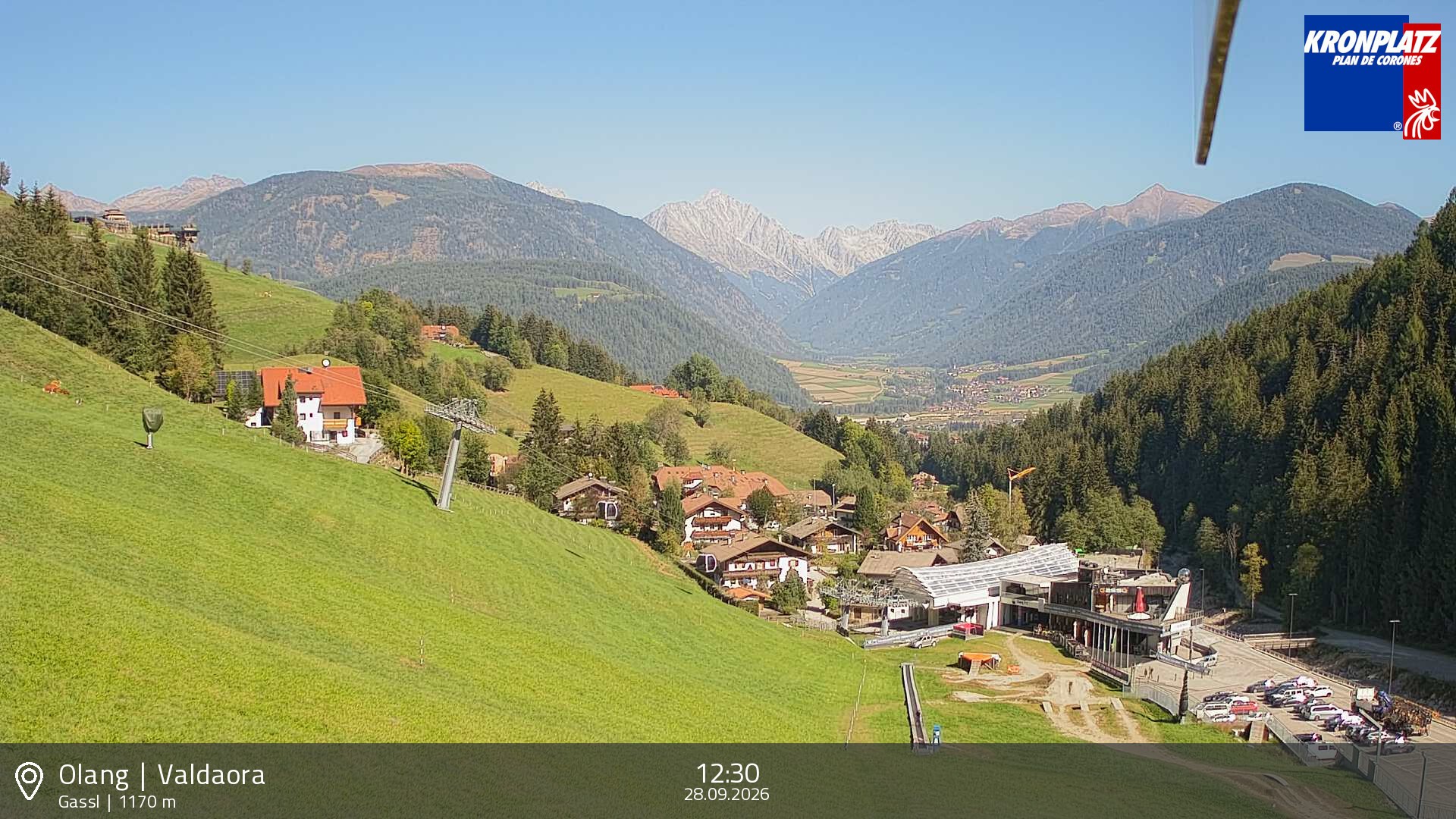 Archiv Foto Webcam Olang - Gassl, Ferienregion Kronplatz