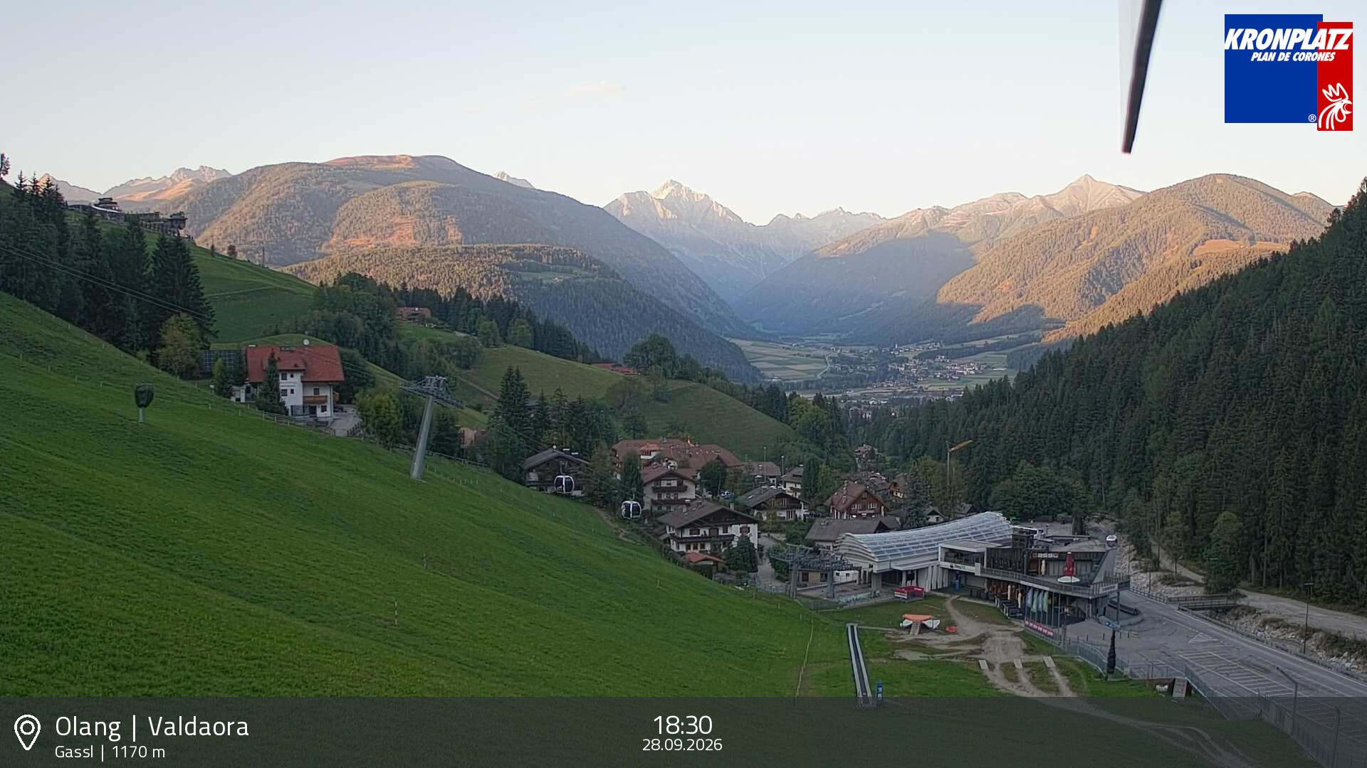Archiv Foto Webcam Olang - Gassl, Ferienregion Kronplatz