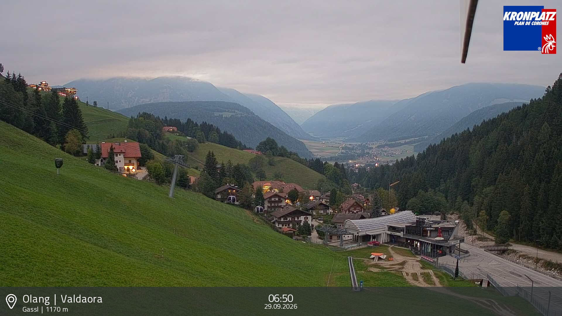 Archiv Foto Webcam Olang - Gassl, Ferienregion Kronplatz
