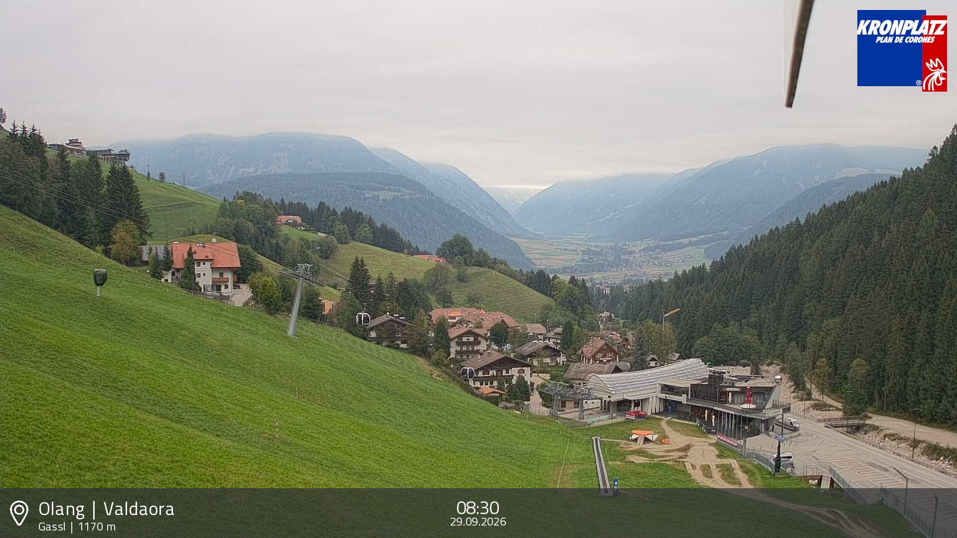 Archiv Foto Webcam Olang - Gassl, Ferienregion Kronplatz