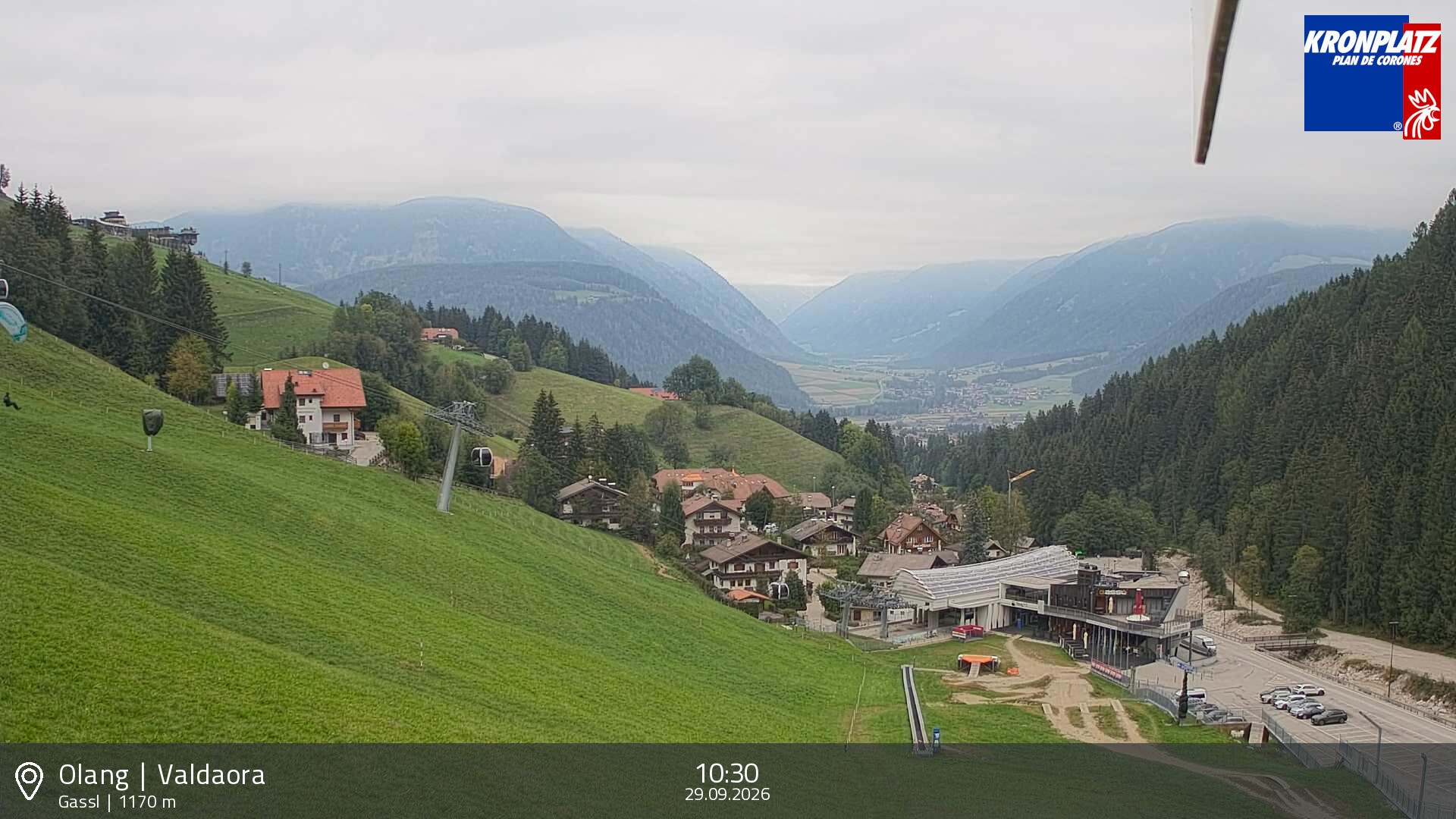 Archiv Foto Webcam Olang - Gassl, Ferienregion Kronplatz