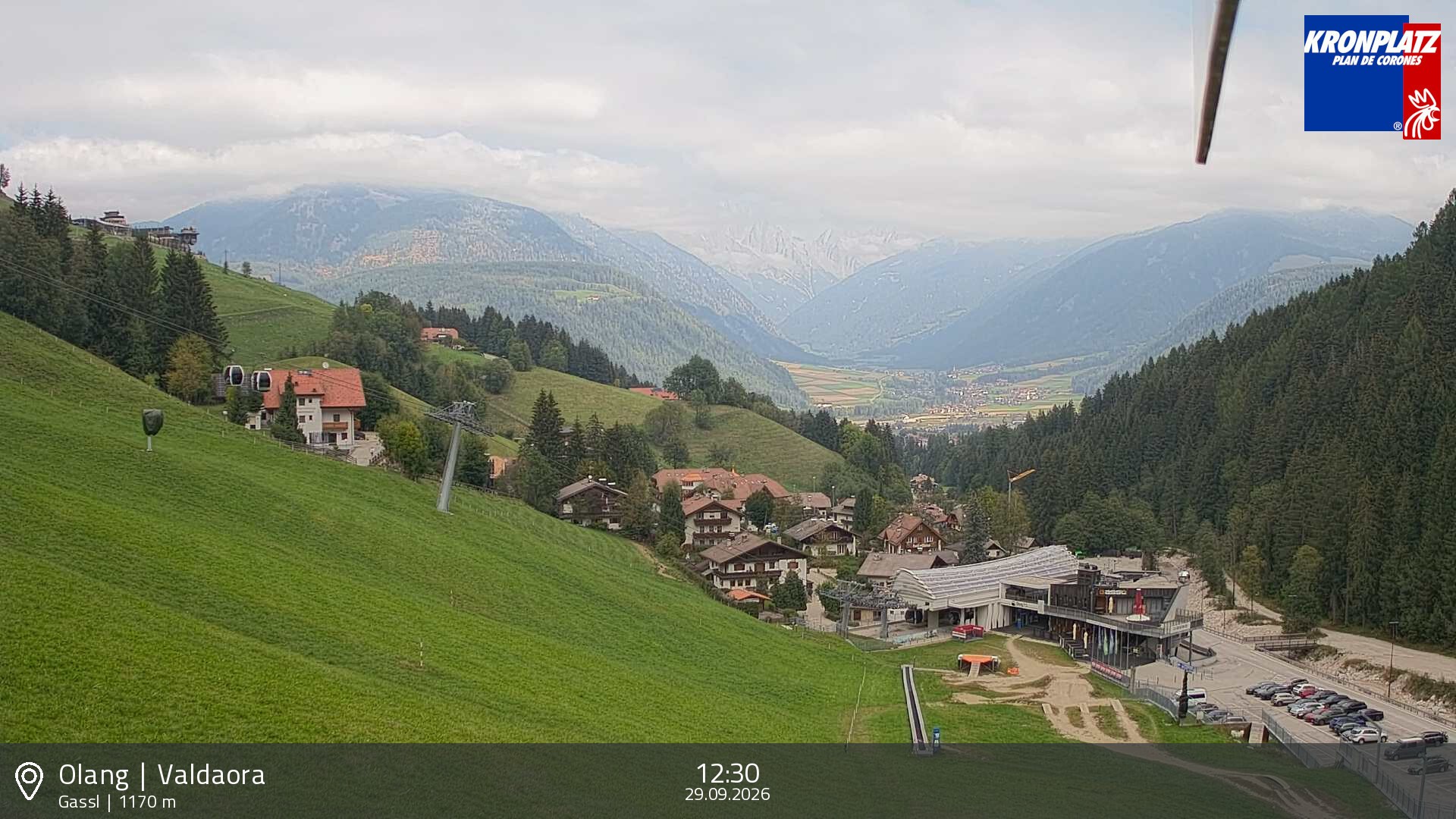 Archiv Foto Webcam Olang - Gassl, Ferienregion Kronplatz
