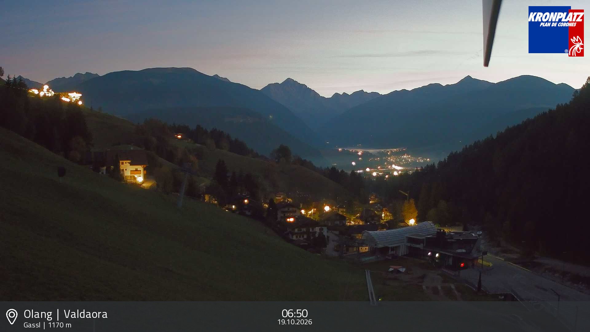 Archiv Foto Webcam Olang - Gassl, Ferienregion Kronplatz