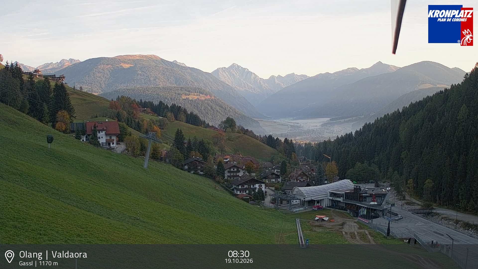 Archiv Foto Webcam Olang - Gassl, Ferienregion Kronplatz