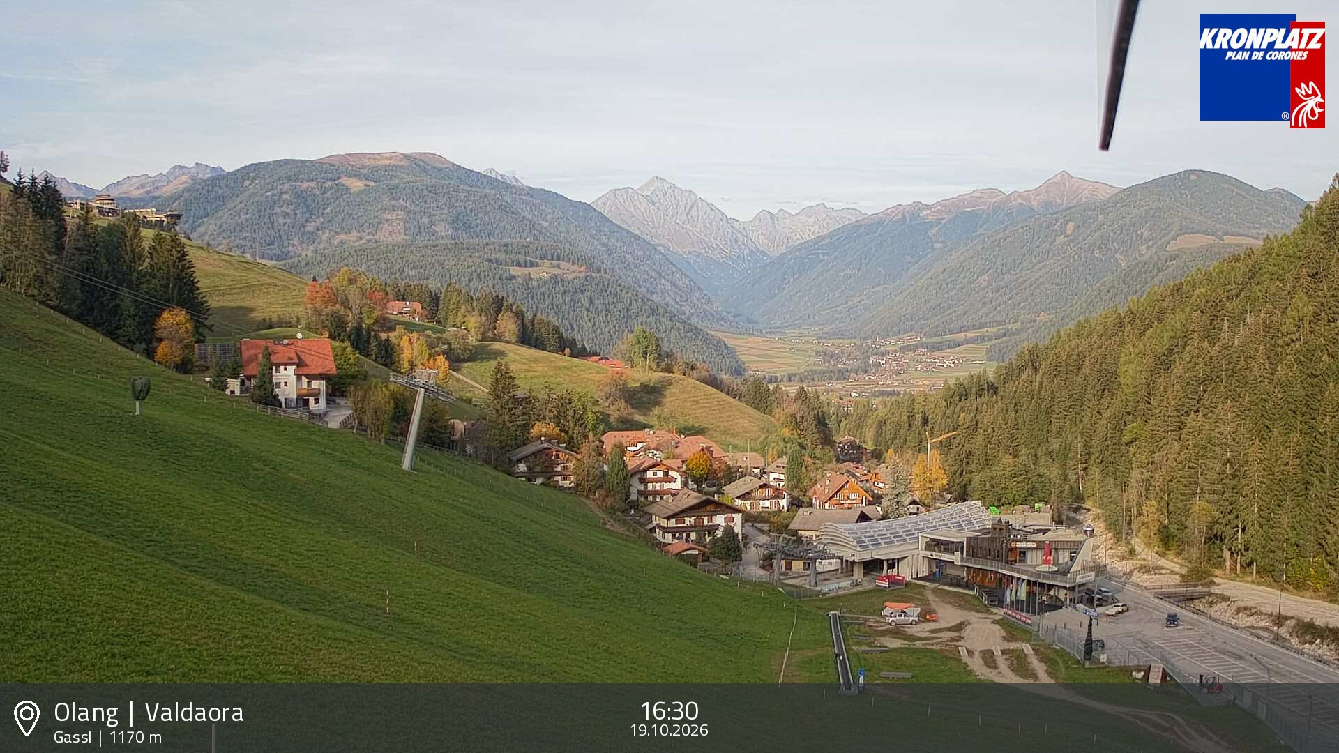 Archiv Foto Webcam Olang - Gassl, Ferienregion Kronplatz