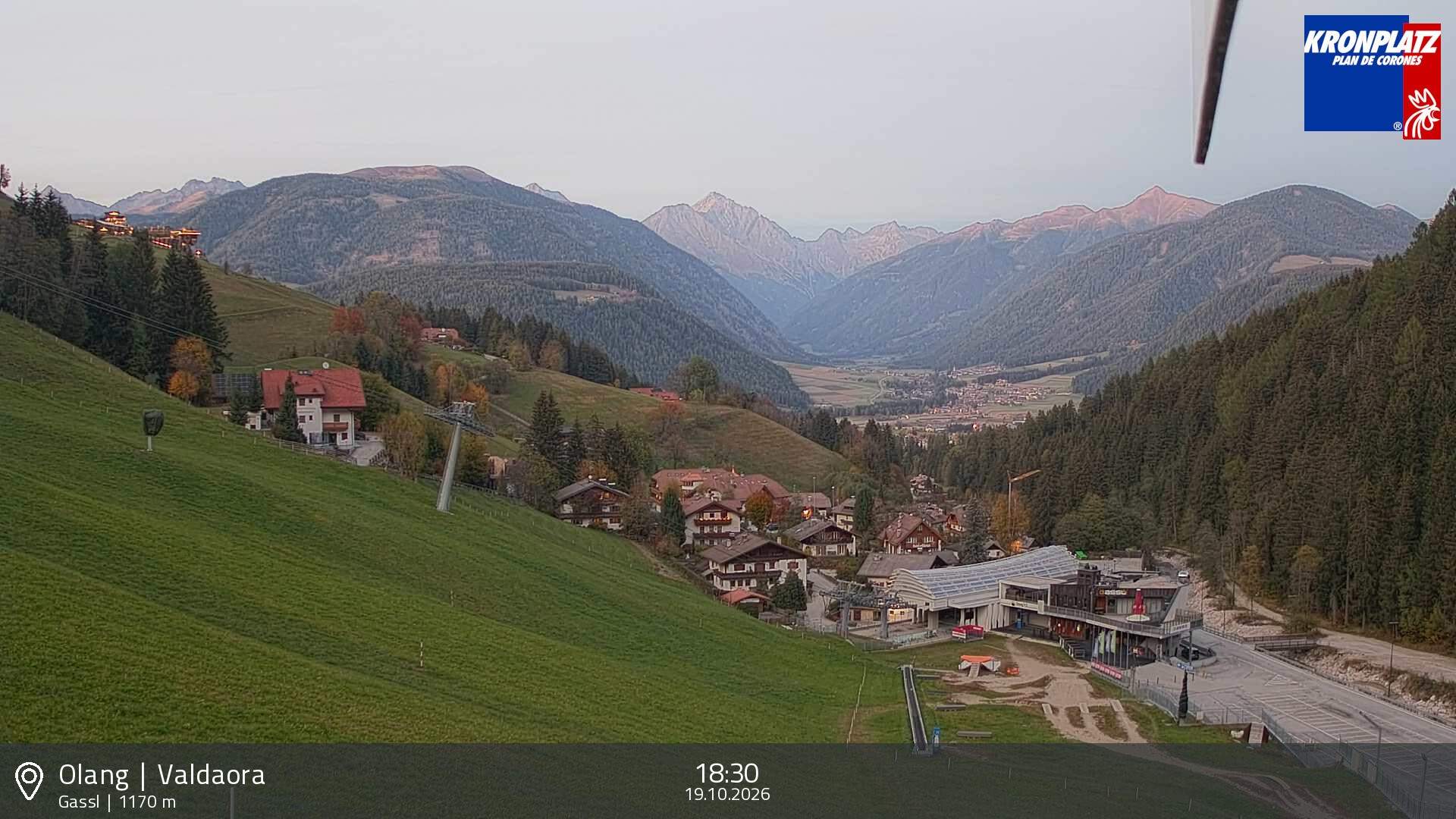 Archiv Foto Webcam Olang - Gassl, Ferienregion Kronplatz