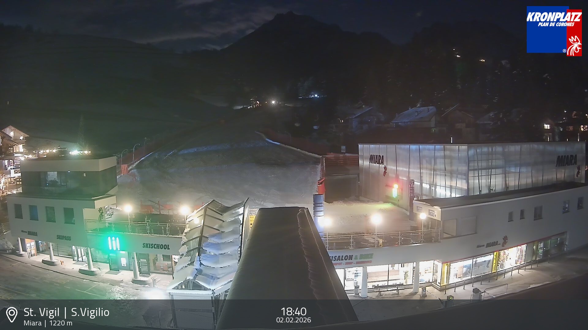 Archiv Foto Webcam Talstation Miara, Kronplatz