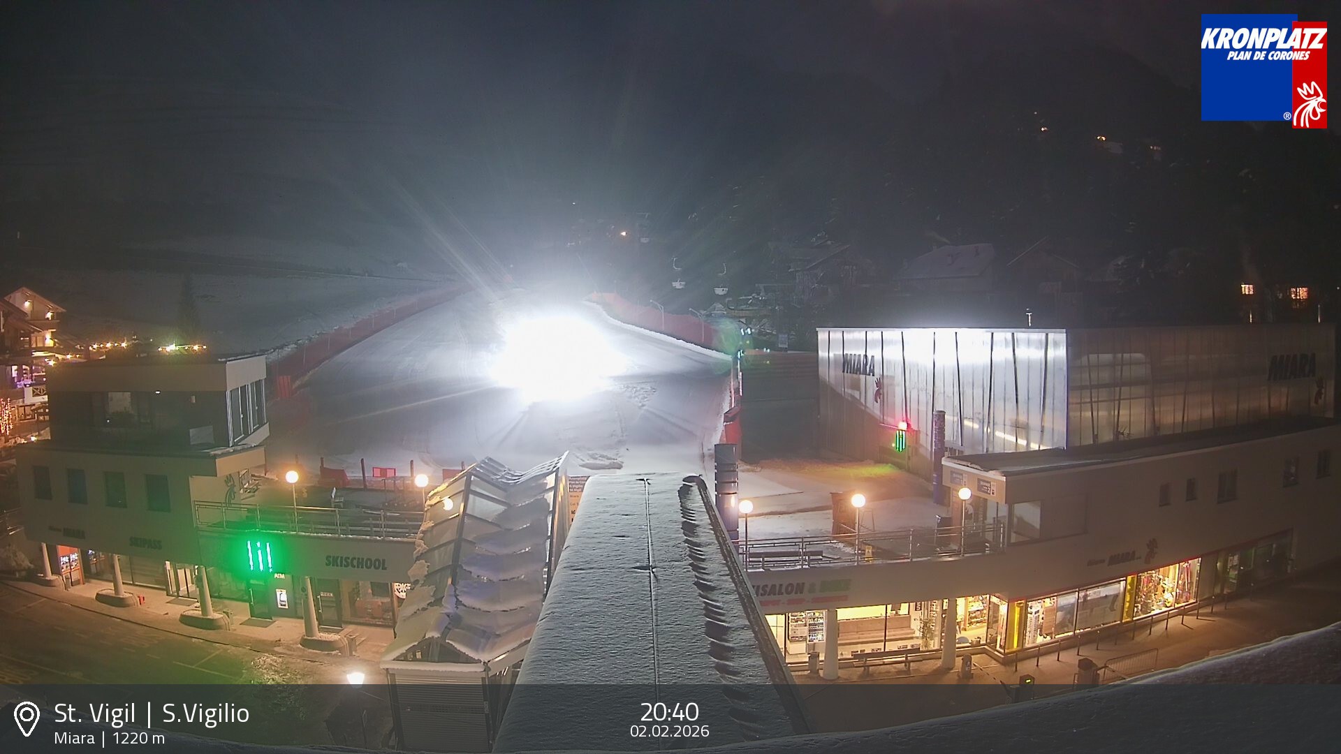 Archiv Foto Webcam Talstation Miara, Kronplatz