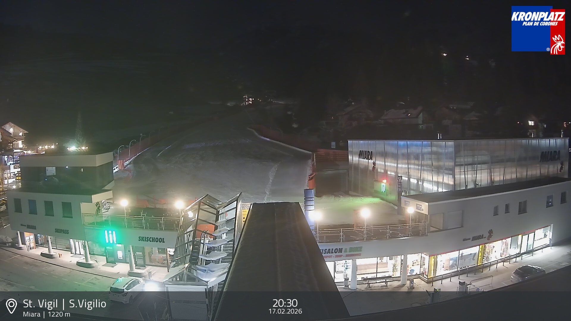 Archiv Foto Webcam Talstation Miara, Kronplatz