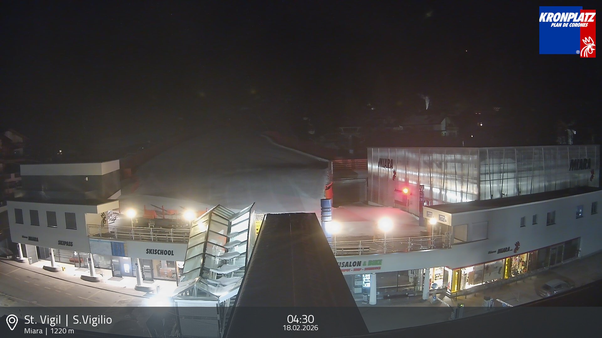 Archiv Foto Webcam Talstation Miara, Kronplatz