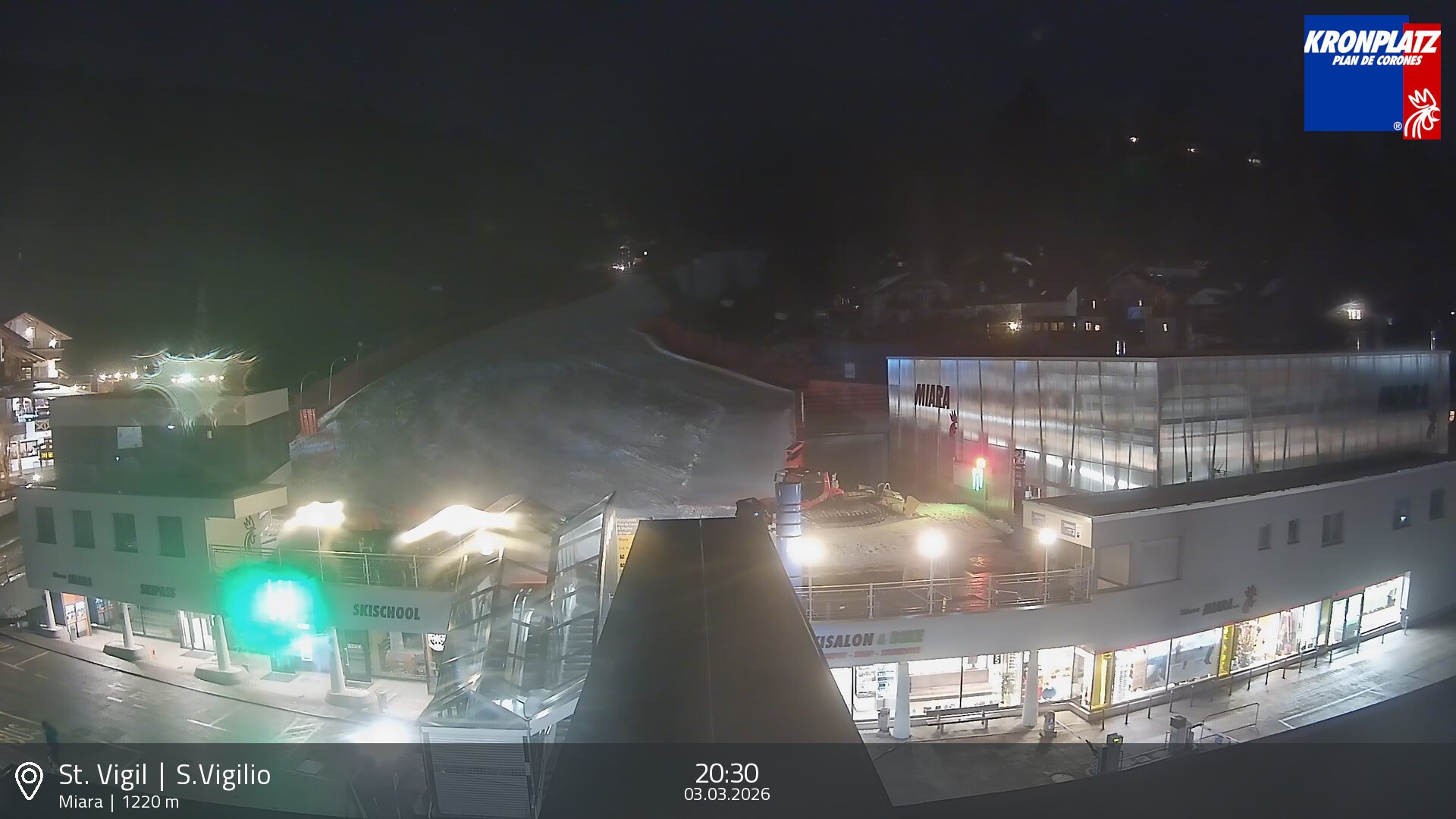 Archiv Foto Webcam Talstation Miara, Kronplatz