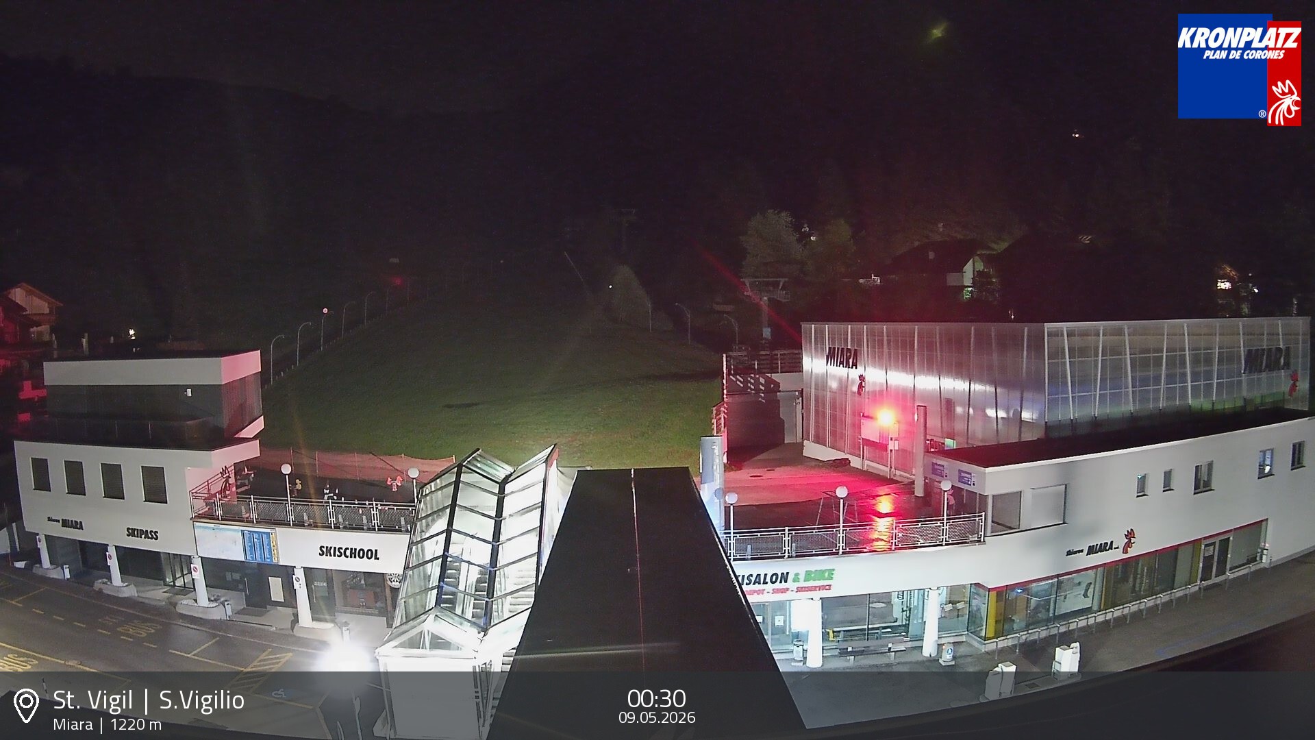 Archiv Foto Webcam Talstation Miara, Kronplatz