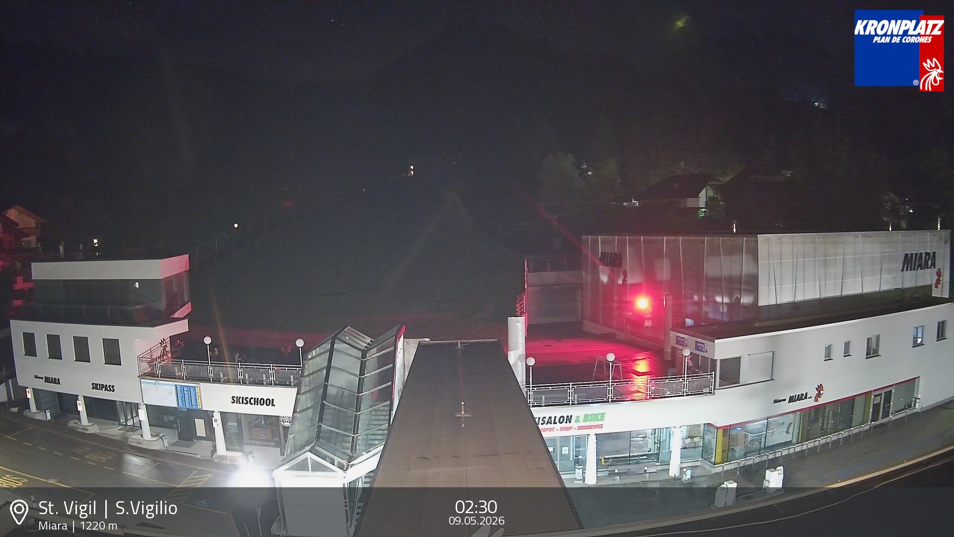 Archiv Foto Webcam Talstation Miara, Kronplatz