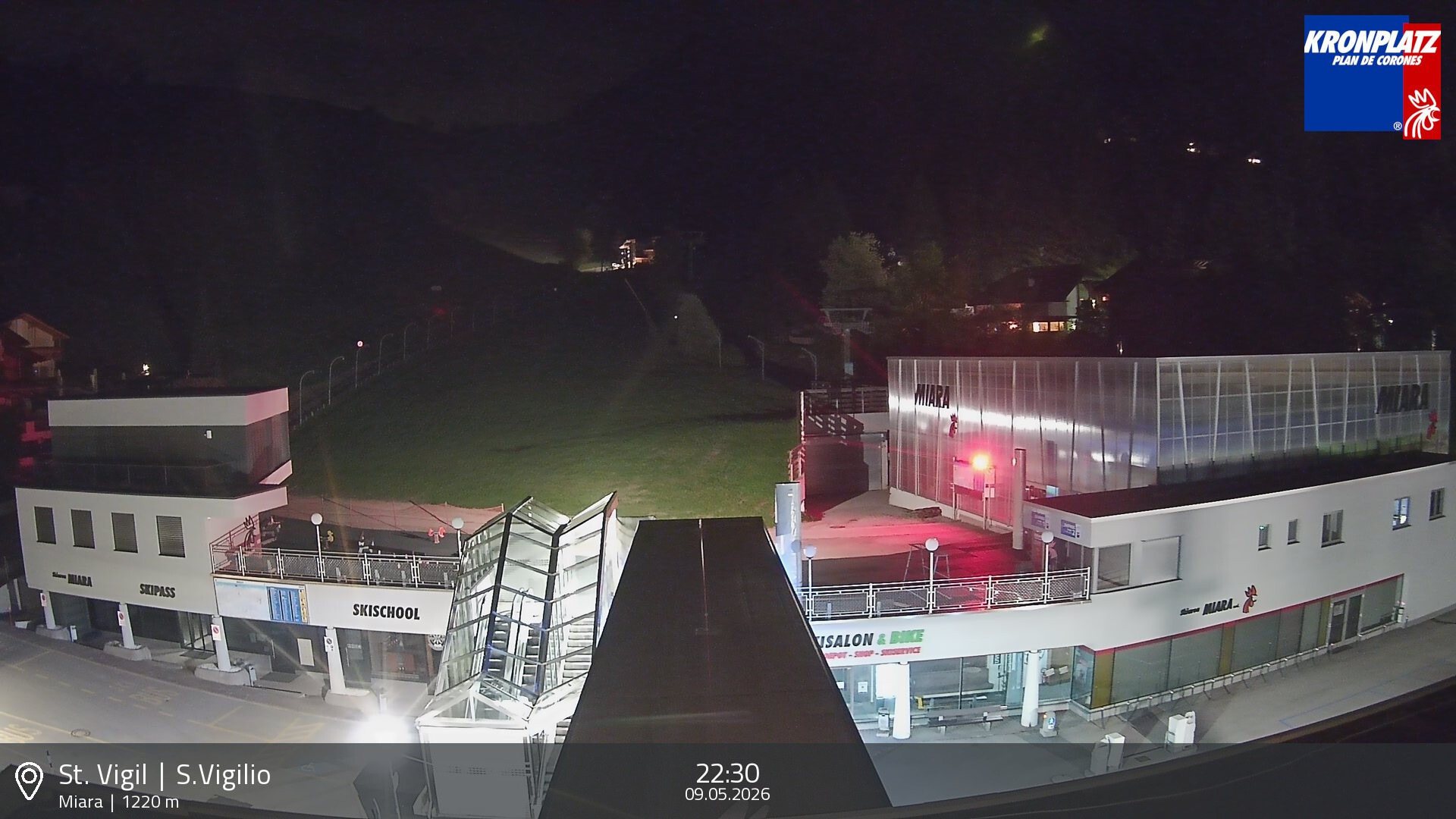 Archiv Foto Webcam Talstation Miara, Kronplatz