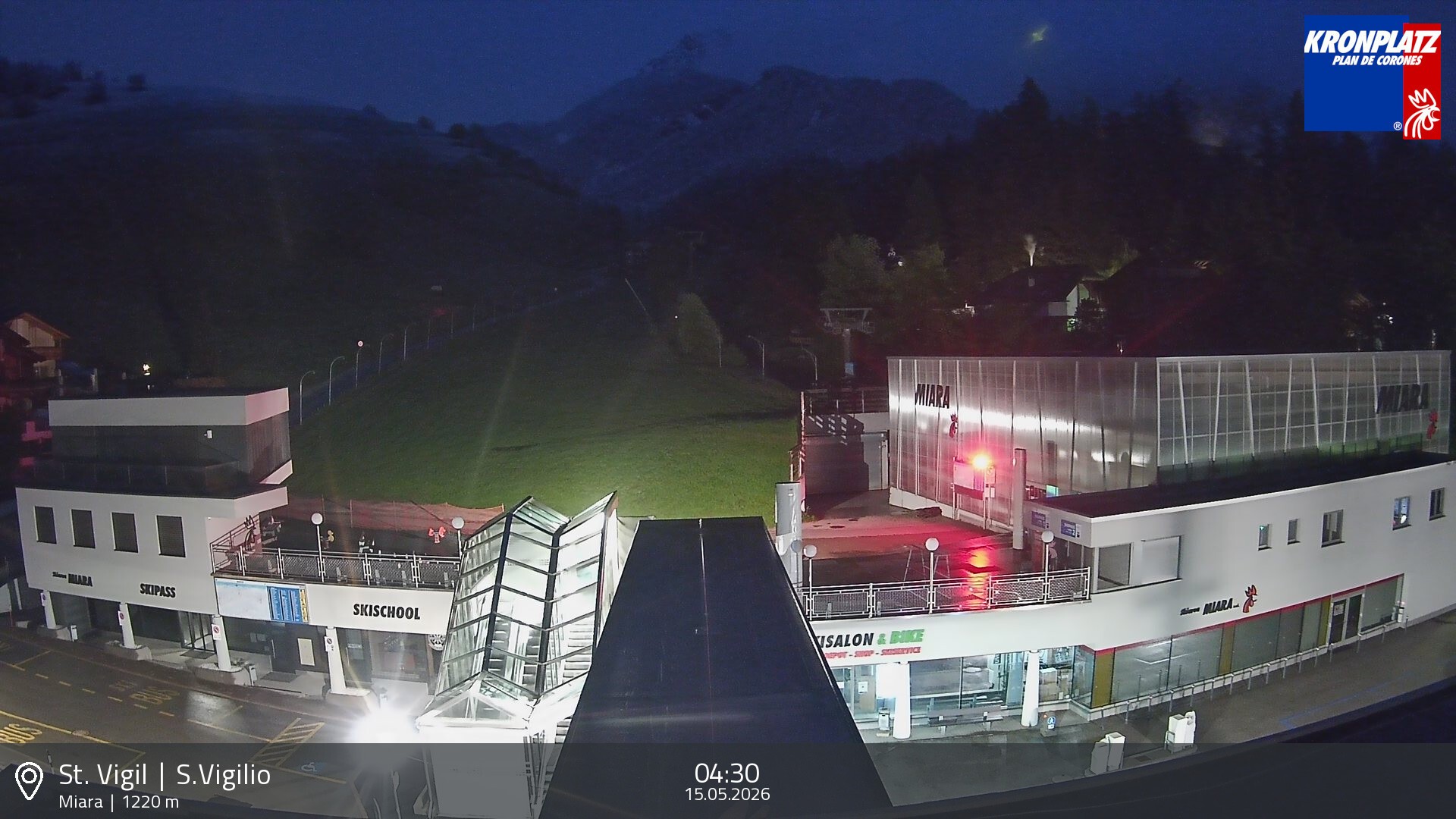 Archiv Foto Webcam Talstation Miara, Kronplatz