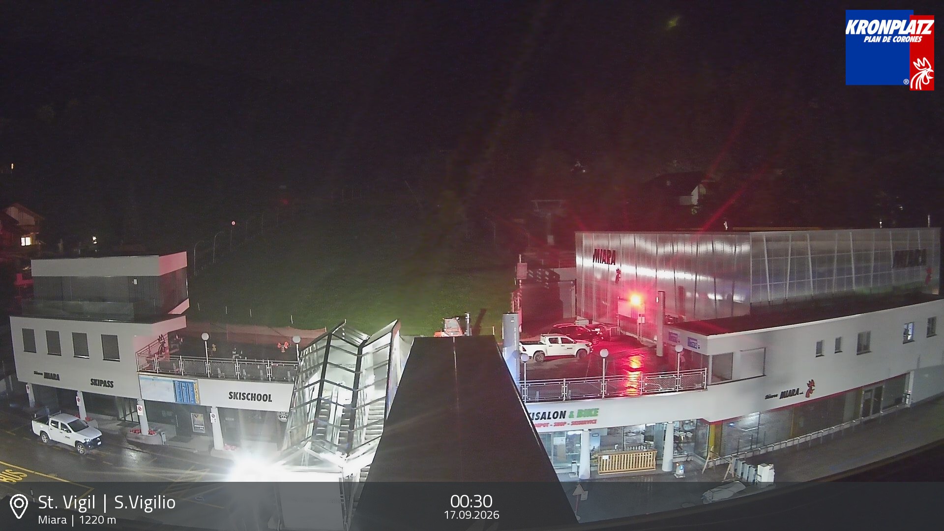 Archiv Foto Webcam Talstation Miara, Kronplatz