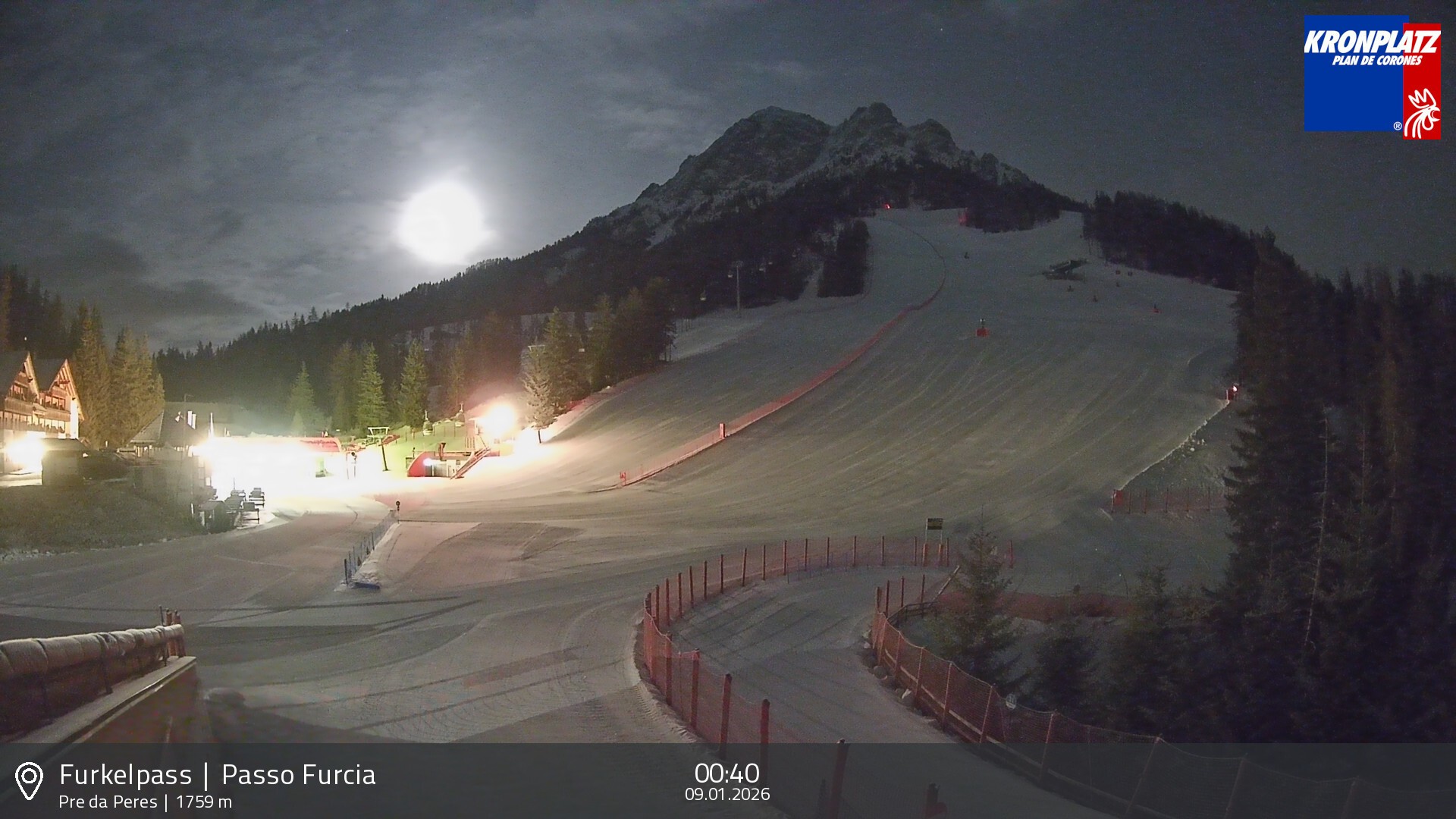 Archiv Foto Webcam Talstation Furkelpass, Kronplatz