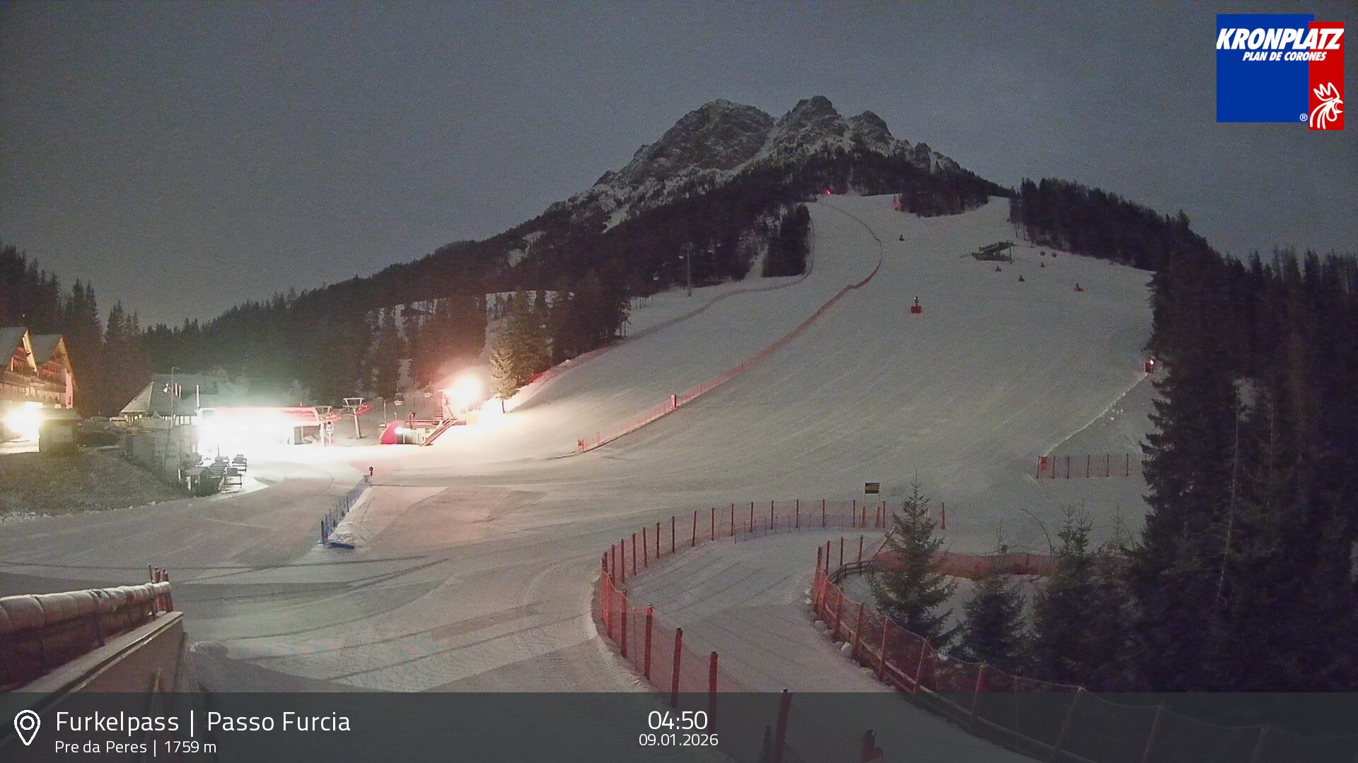 Archiv Foto Webcam Talstation Furkelpass, Kronplatz