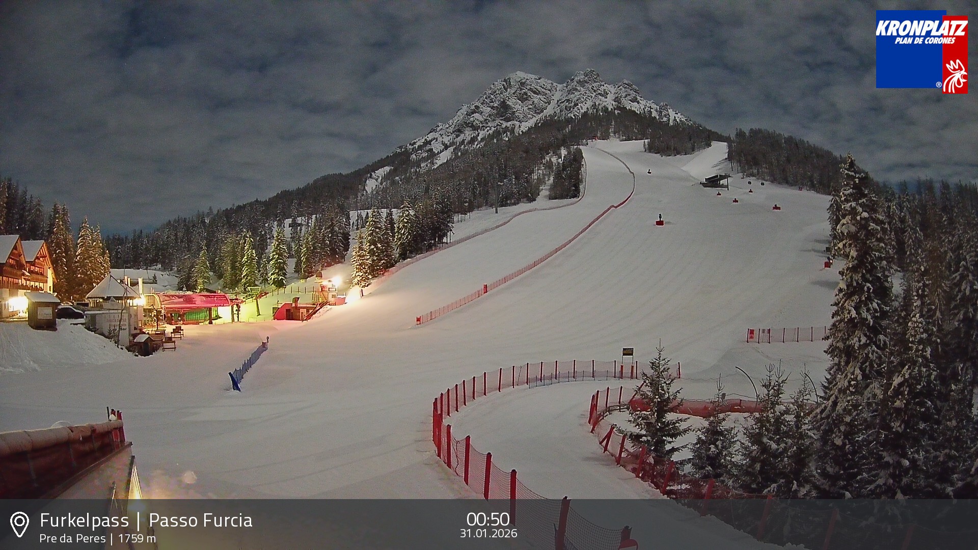 Archiv Foto Webcam Talstation Furkelpass, Kronplatz