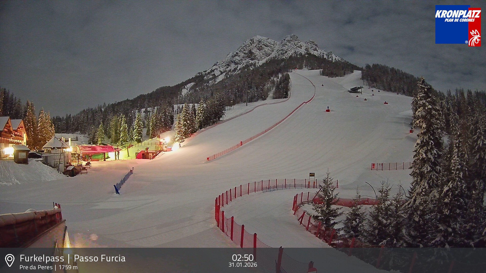 Archiv Foto Webcam Talstation Furkelpass, Kronplatz