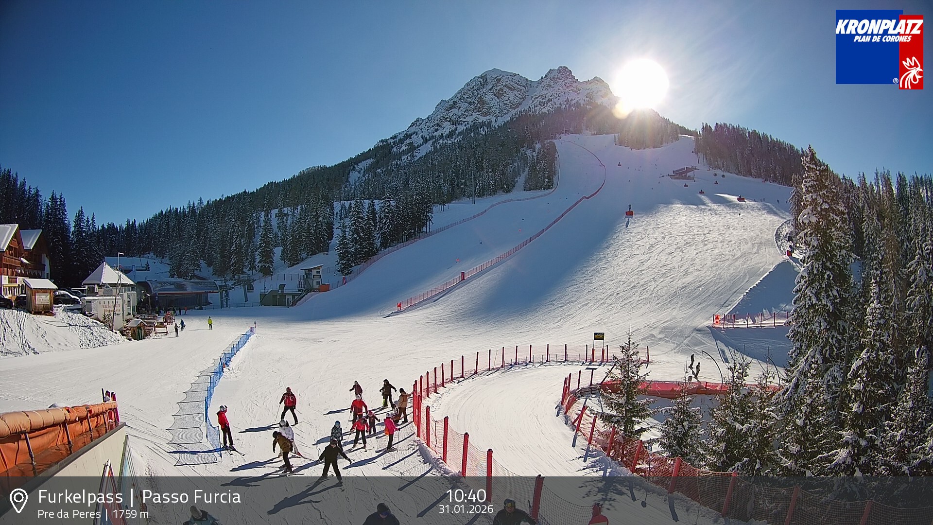Archiv Foto Webcam Talstation Furkelpass, Kronplatz