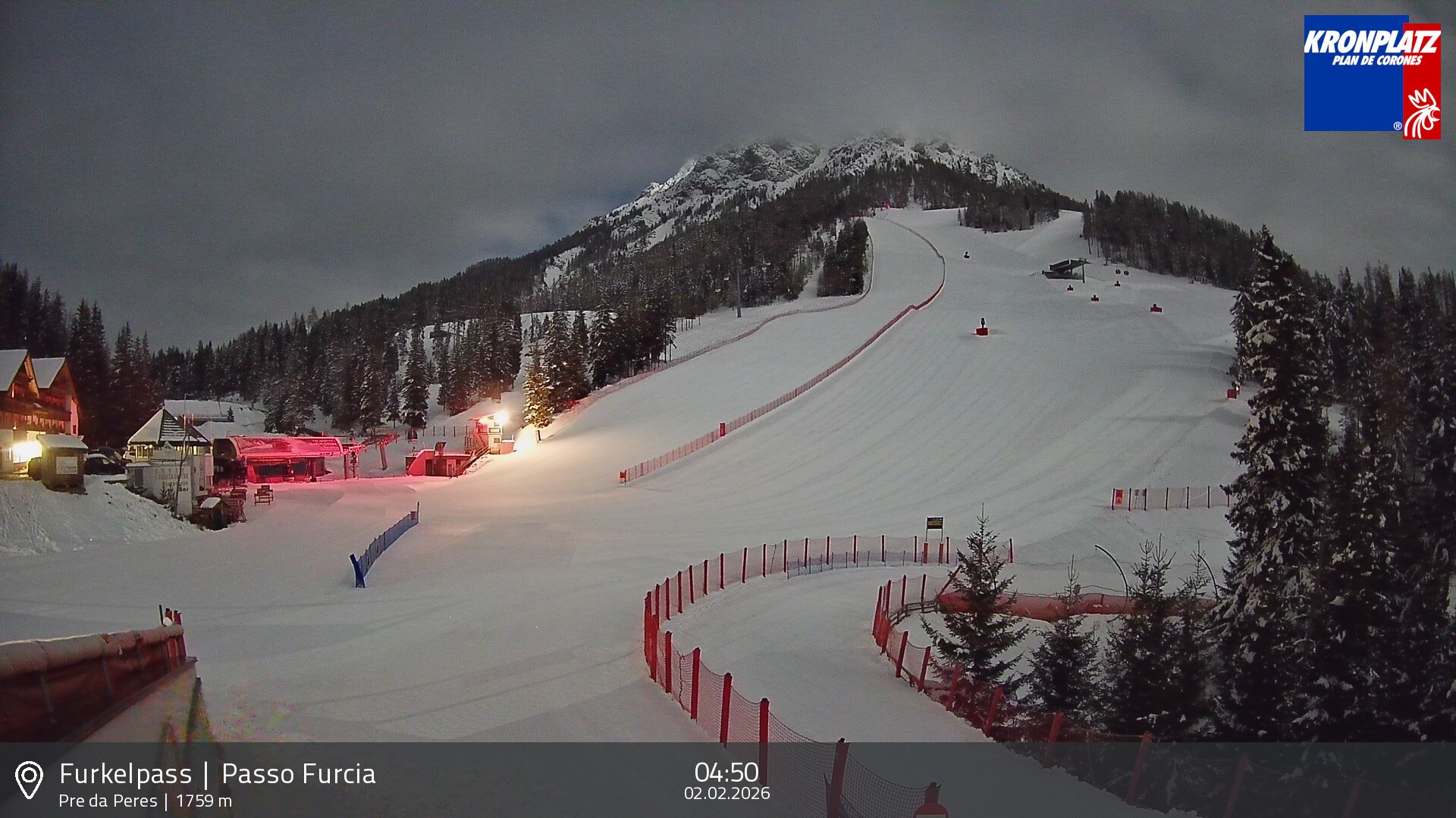 Archiv Foto Webcam Talstation Furkelpass, Kronplatz