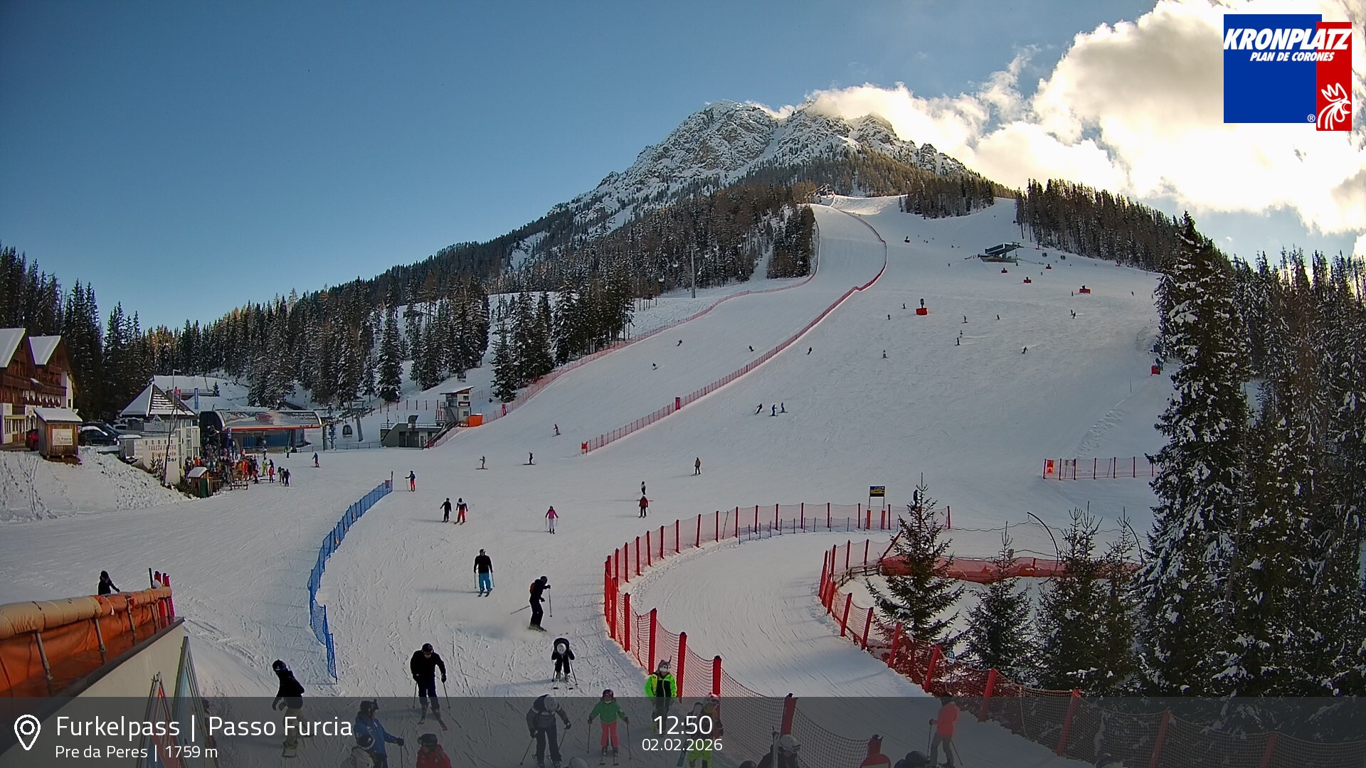 Archiv Foto Webcam Talstation Furkelpass, Kronplatz