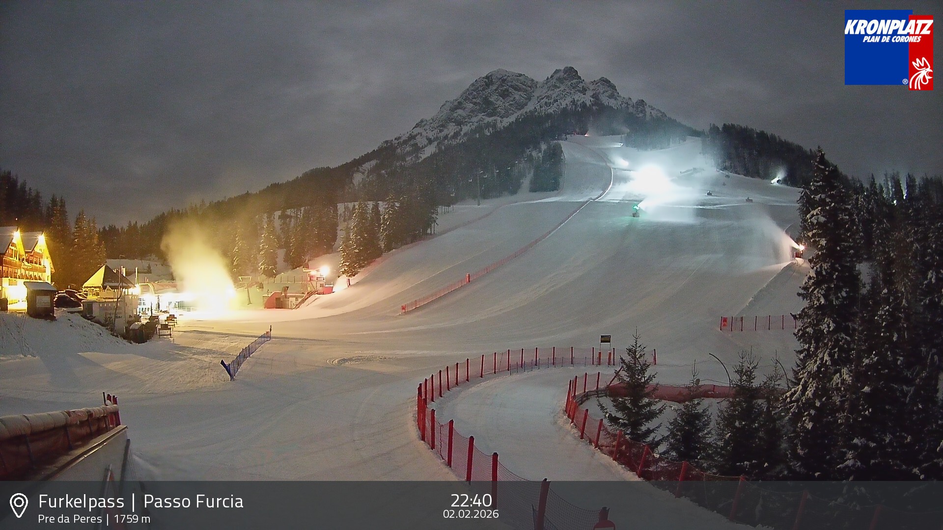 Archiv Foto Webcam Talstation Furkelpass, Kronplatz