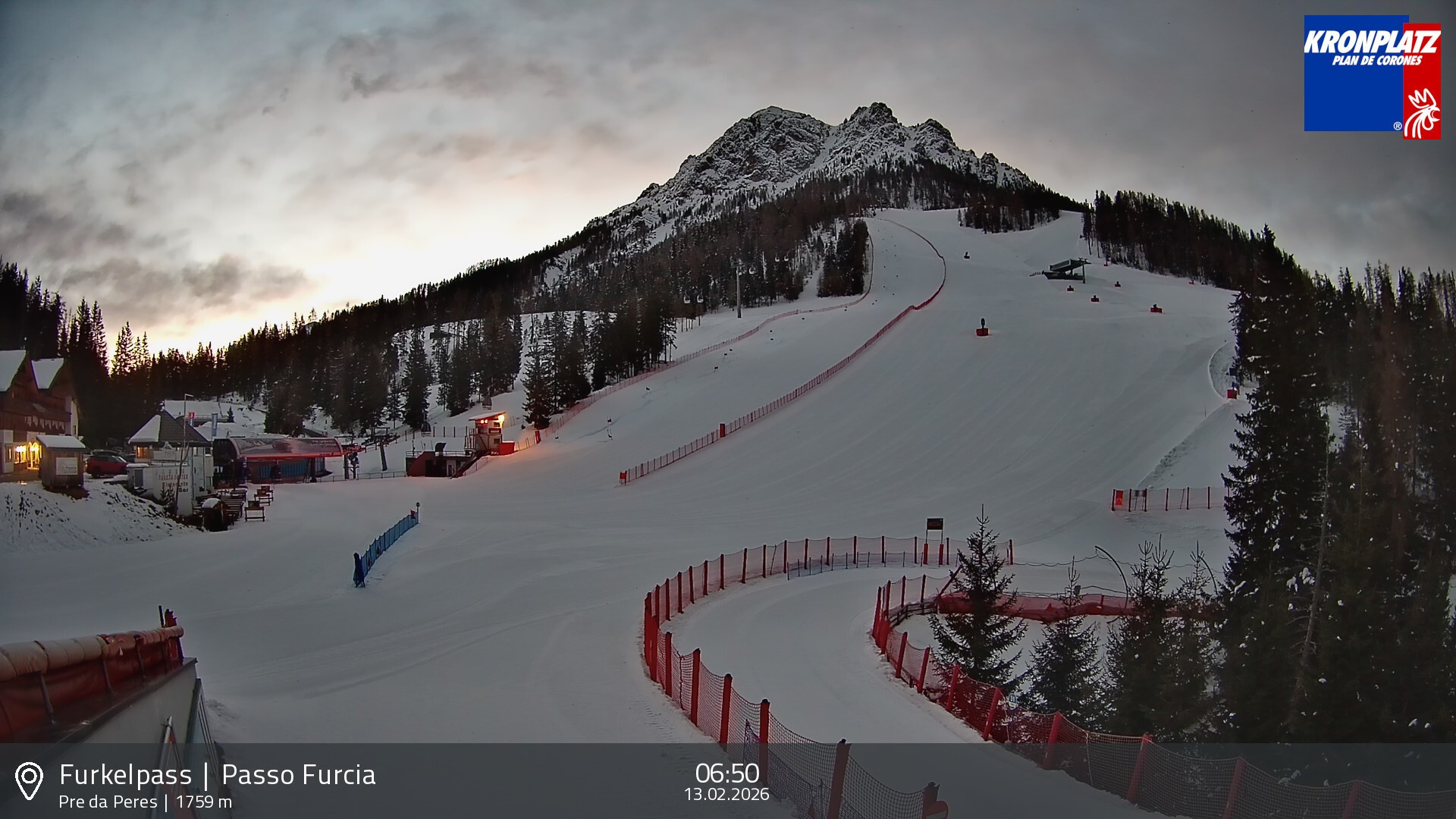 Archiv Foto Webcam Talstation Furkelpass, Kronplatz