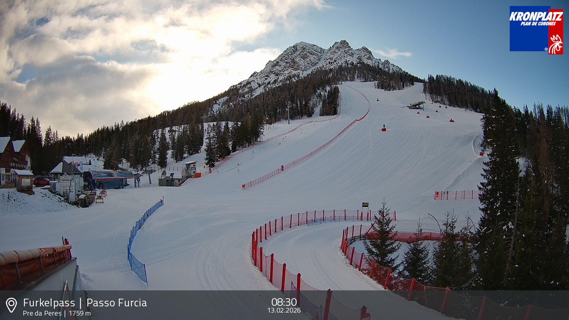 Archiv Foto Webcam Talstation Furkelpass, Kronplatz