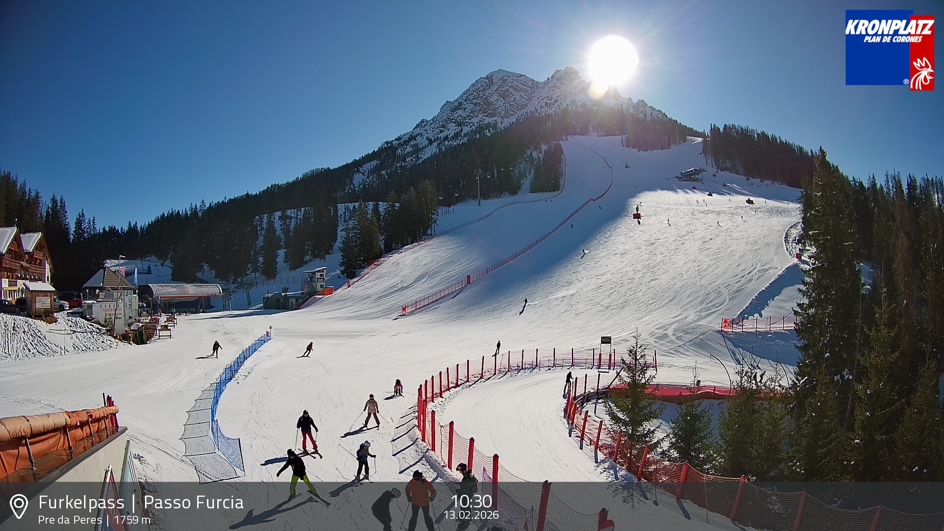 Archiv Foto Webcam Talstation Furkelpass, Kronplatz