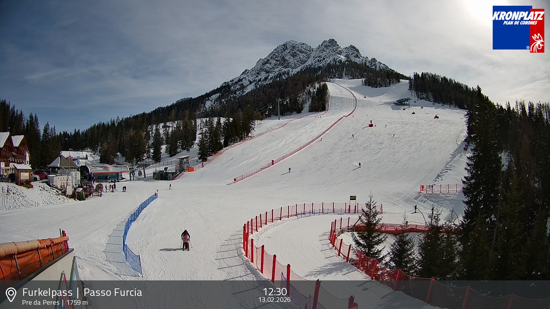 Archiv Foto Webcam Talstation Furkelpass, Kronplatz