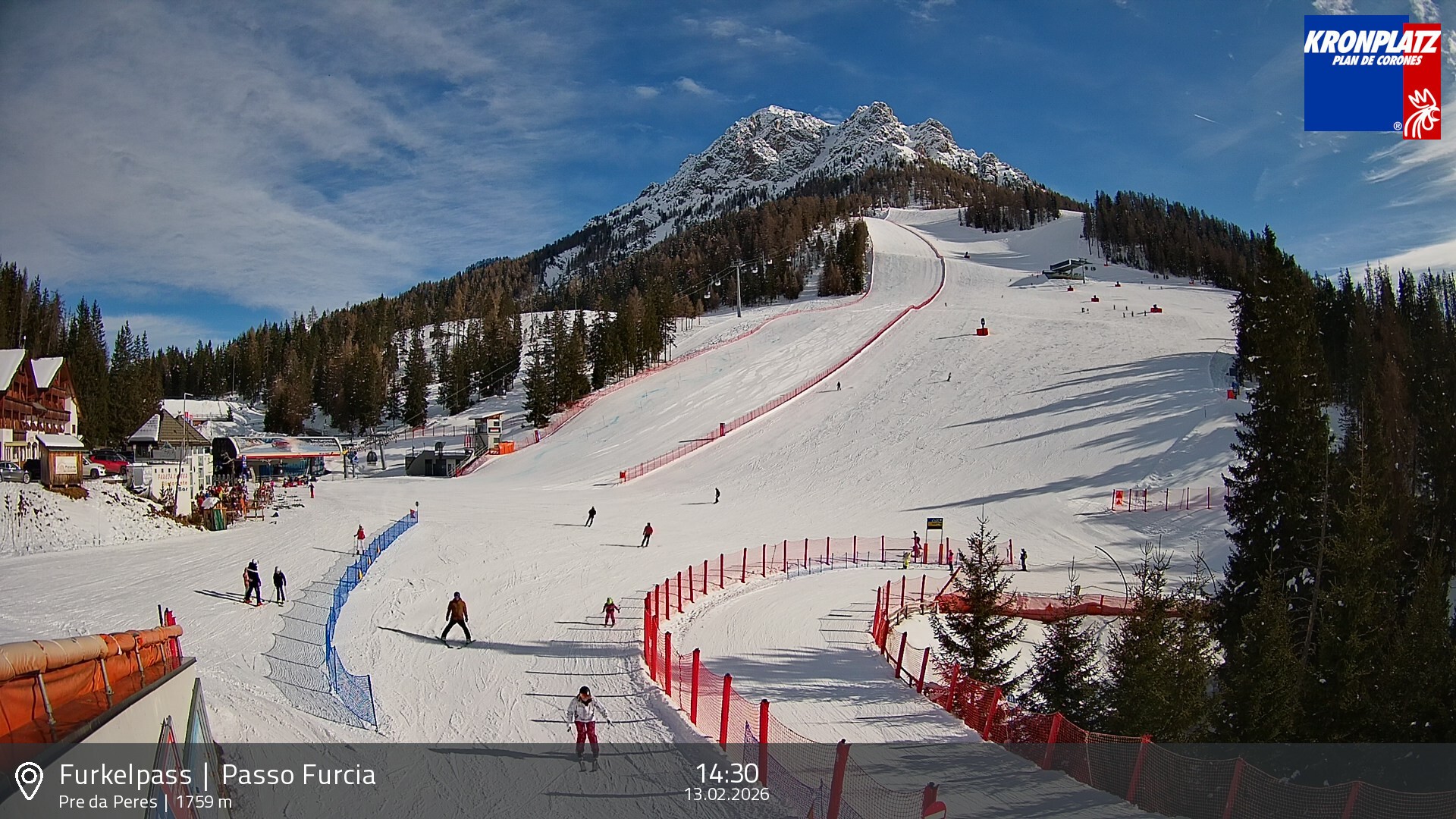 Archiv Foto Webcam Talstation Furkelpass, Kronplatz