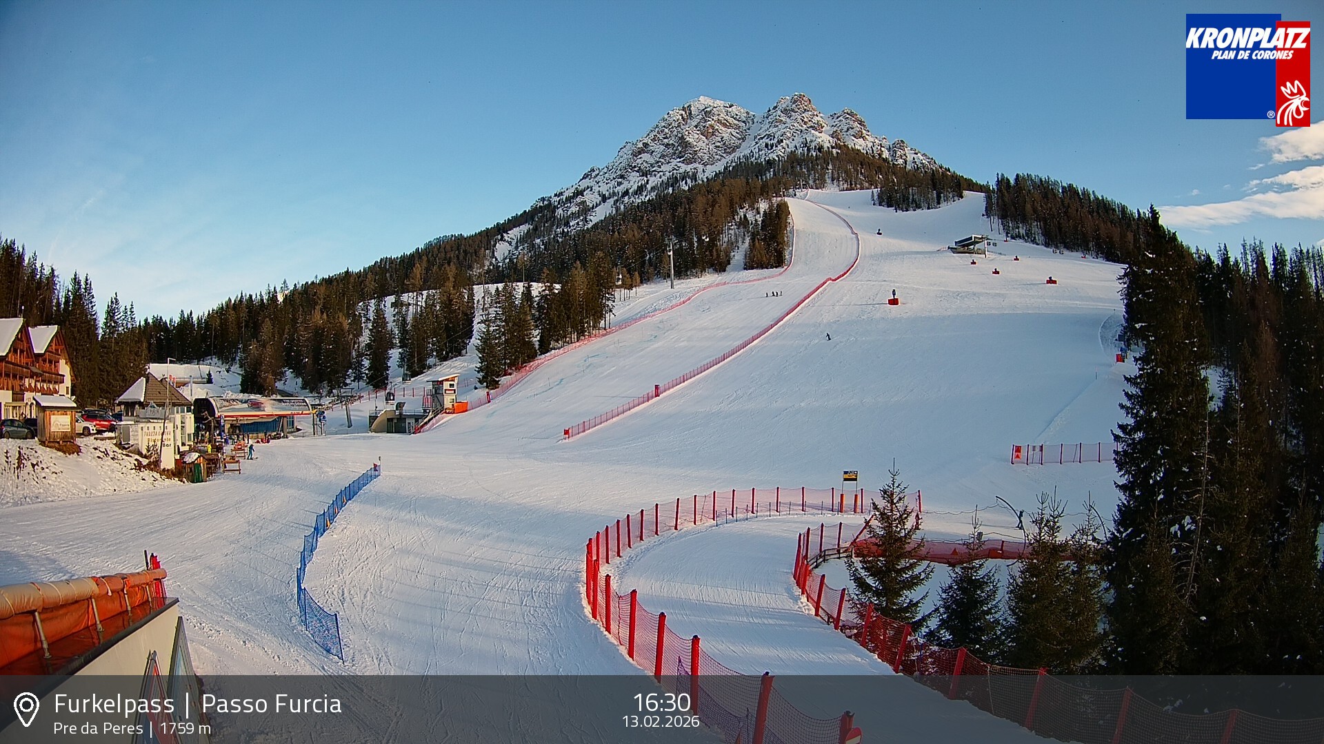 Archiv Foto Webcam Talstation Furkelpass, Kronplatz