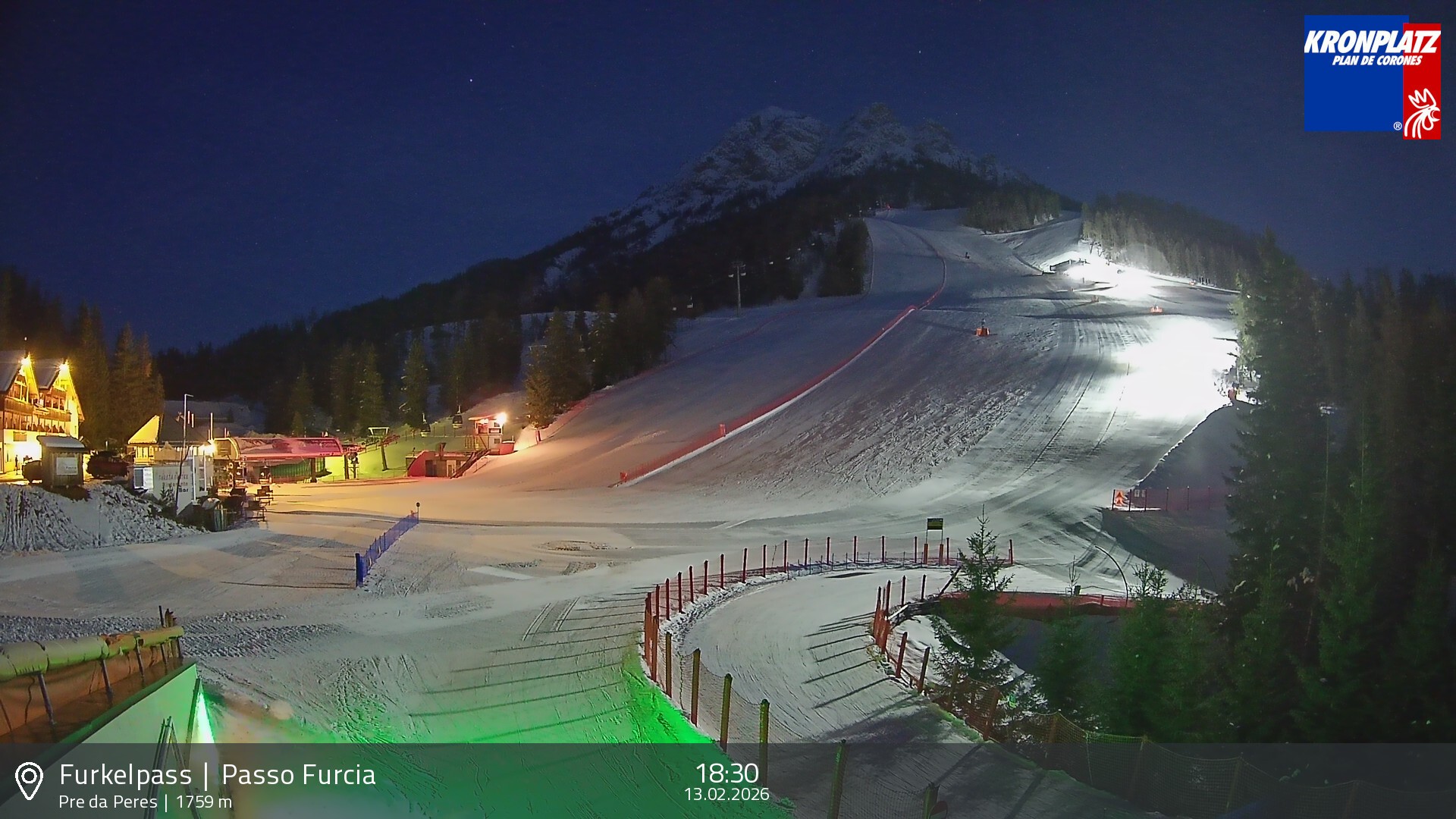 Archiv Foto Webcam Talstation Furkelpass, Kronplatz