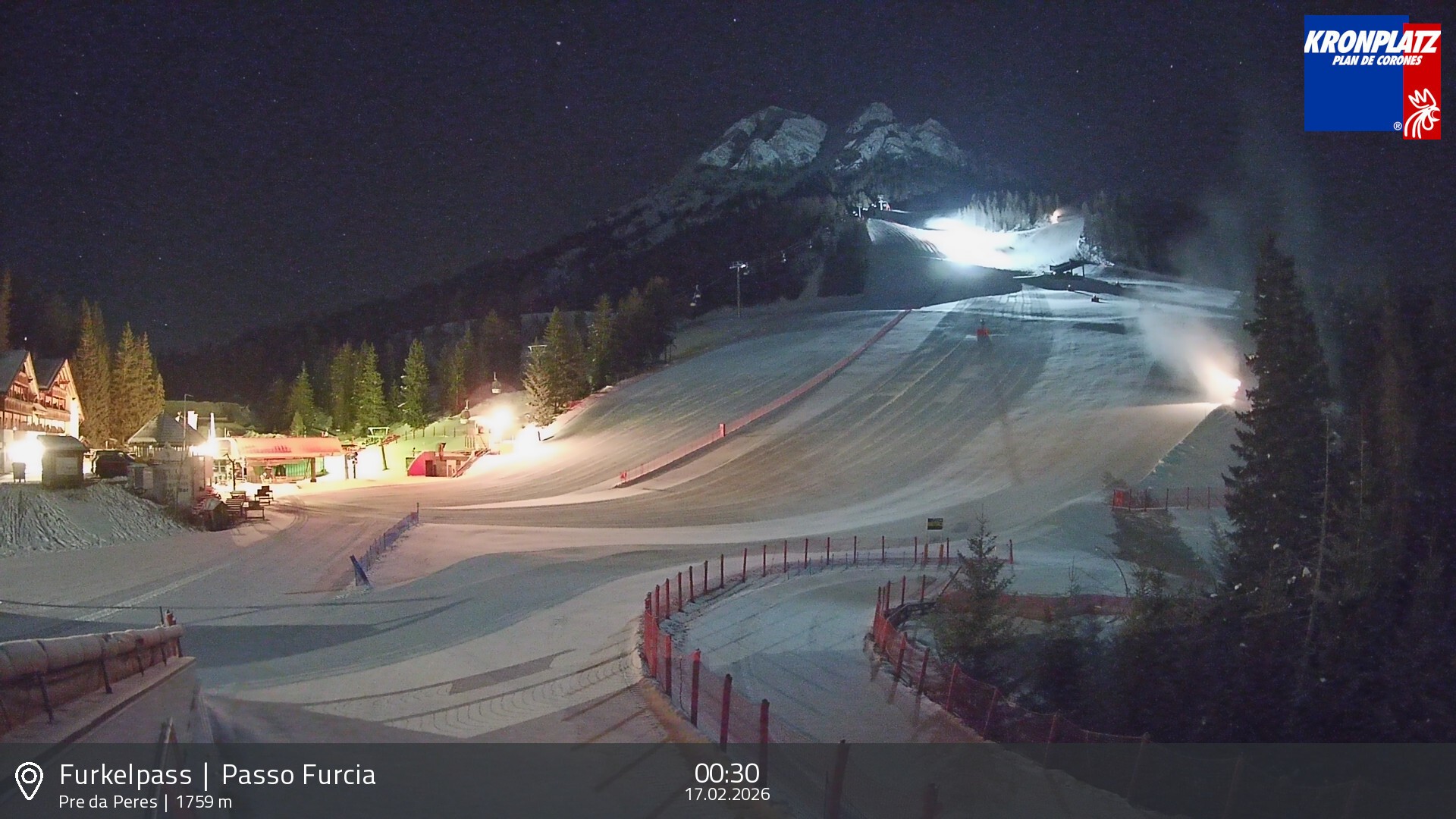 Archiv Foto Webcam Talstation Furkelpass, Kronplatz