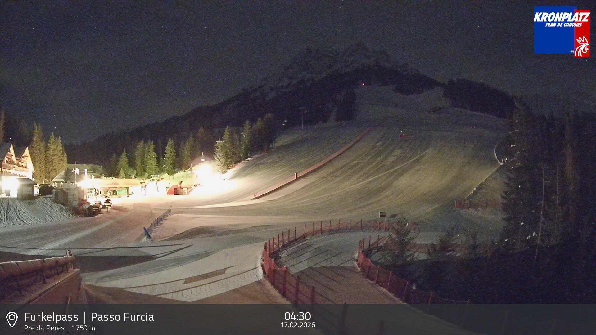 Archiv Foto Webcam Talstation Furkelpass, Kronplatz