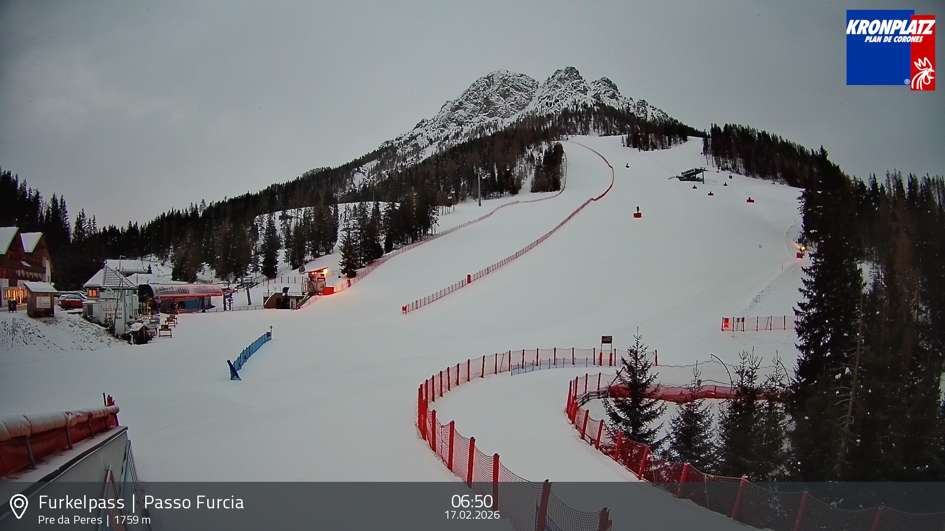 Archiv Foto Webcam Talstation Furkelpass, Kronplatz