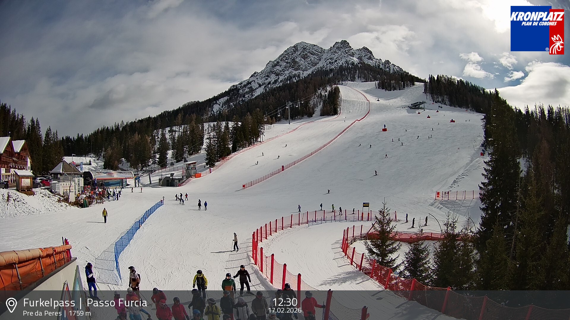 Archiv Foto Webcam Talstation Furkelpass, Kronplatz
