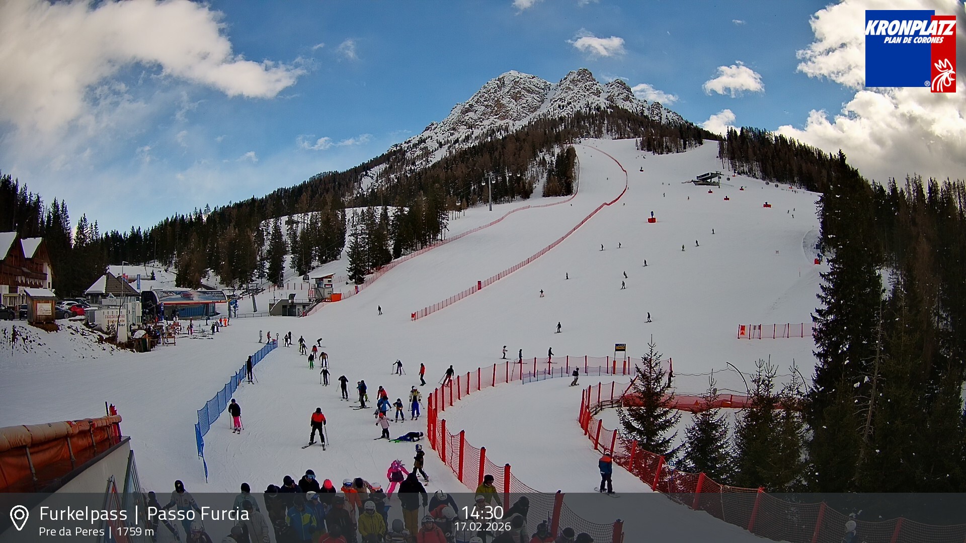 Archiv Foto Webcam Talstation Furkelpass, Kronplatz